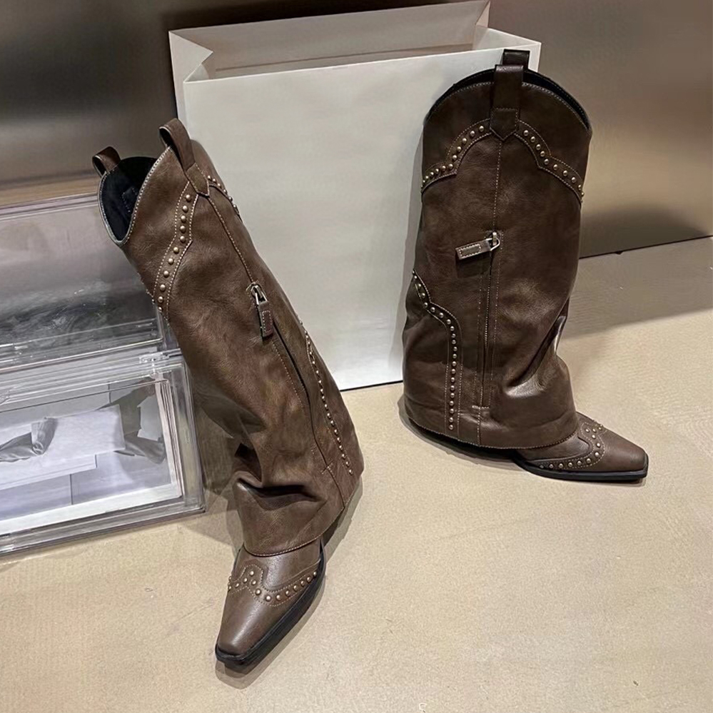 NIGO Leather Vintage Boots Casual Shoes Ngvp #nigo6162