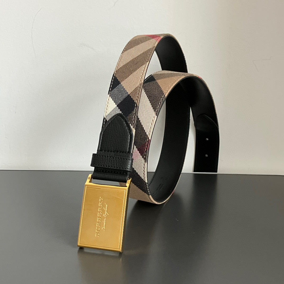 Burberry NIGO Checkered Belt Accessories #nigo94932