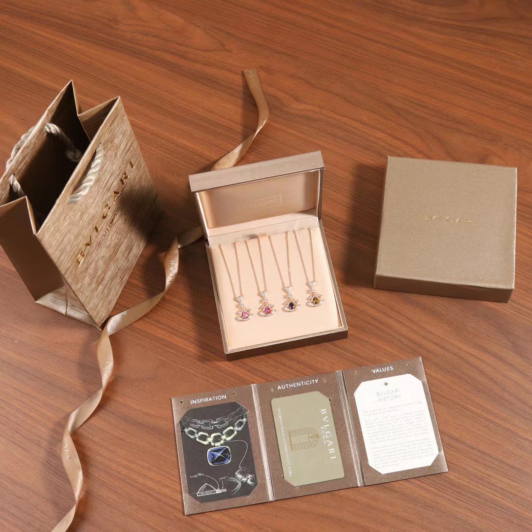 BVLGARI NIGO Bright Diamond Chain Necklace Accessories #nigo84159