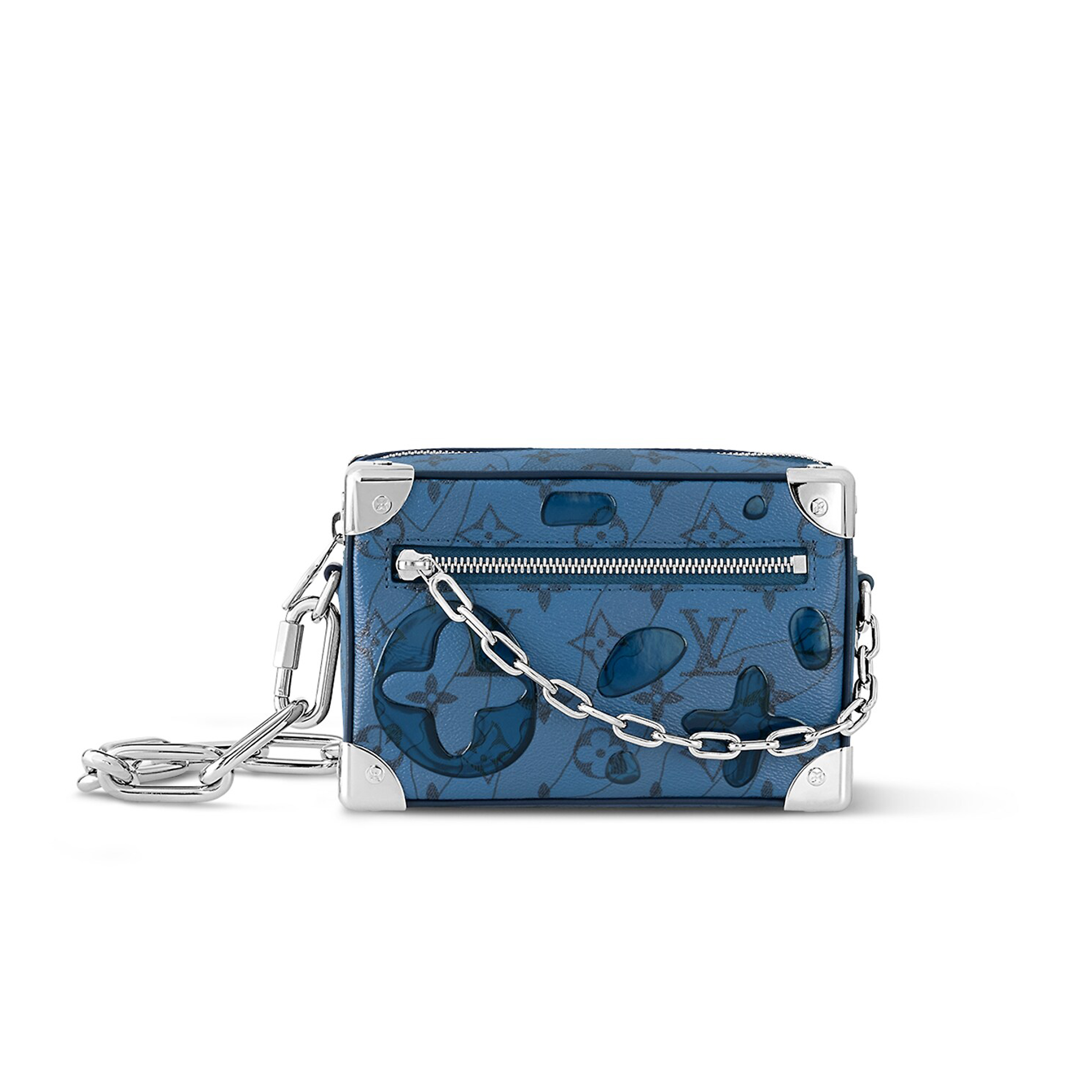 Louis Vuitton NIGO Leather Printed Box Crossbody Bag #nigo21235
