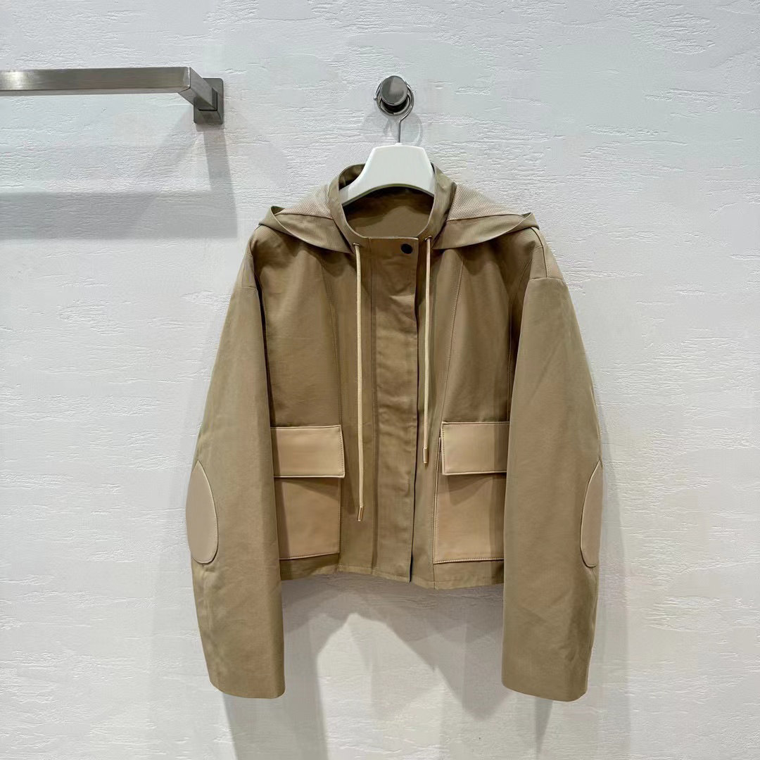 Loewe NIGO Woman Hooded Short Jacket Coat Ngvp #nigo6215