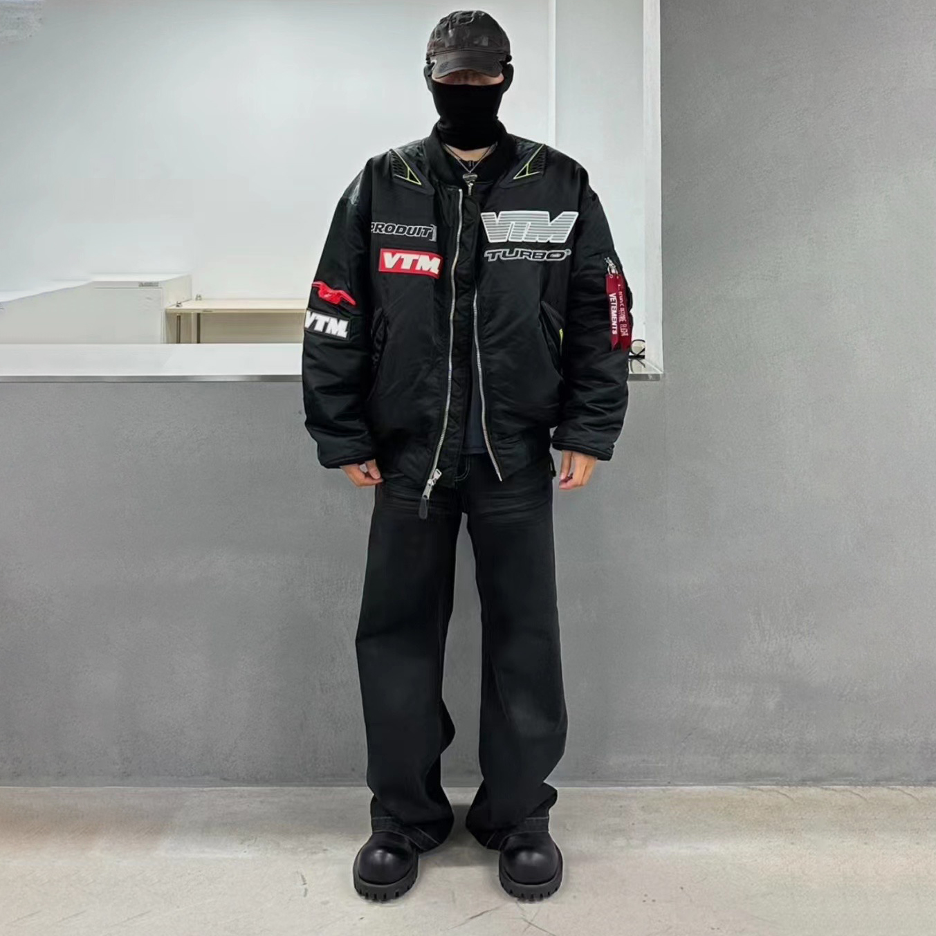 Vetements NIGO Man Motorcycle Zipper Hooded Jacket #nigo94855