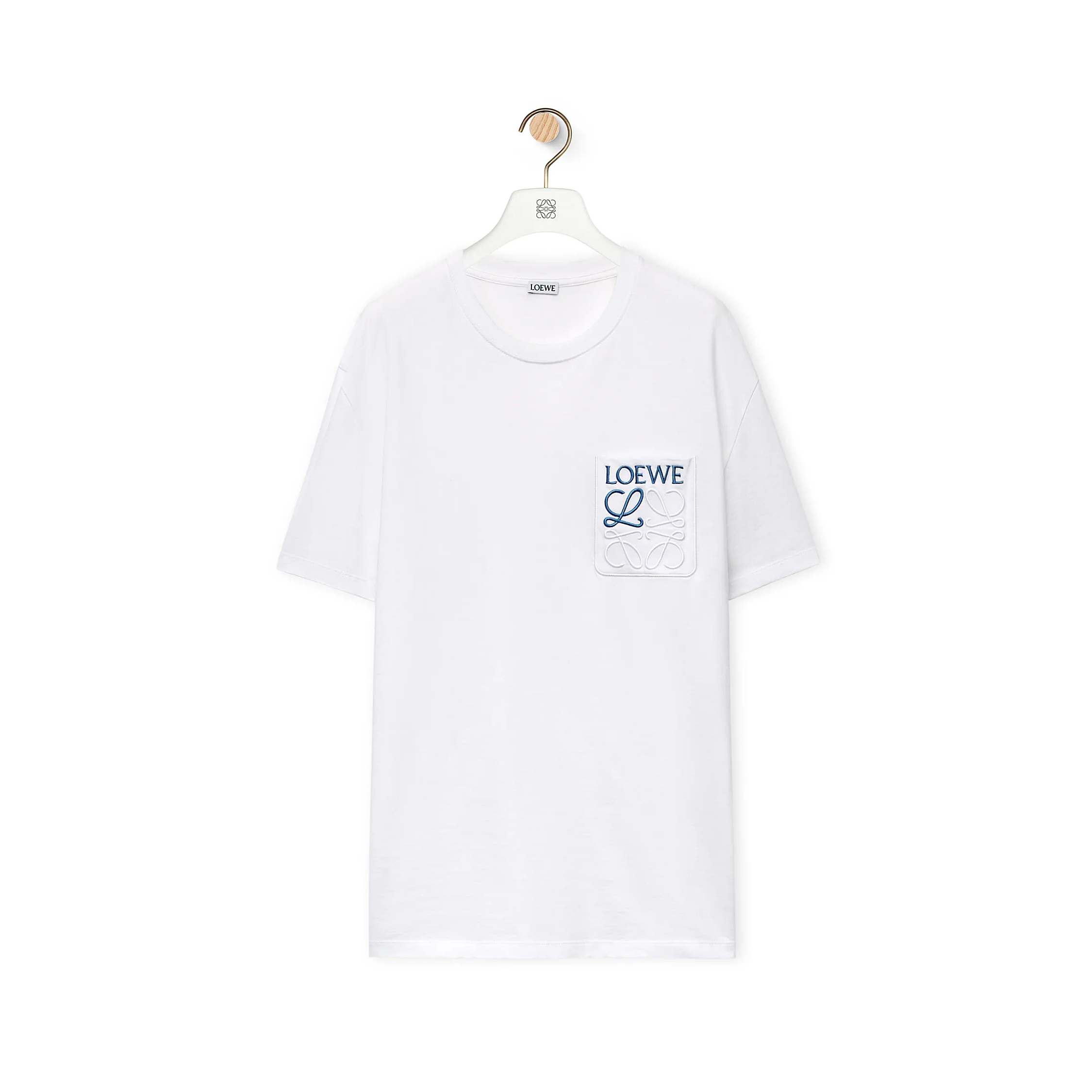 Loewe NIGO Woman Embroidered Letter Short Sleeve T-shirt #nigo21144