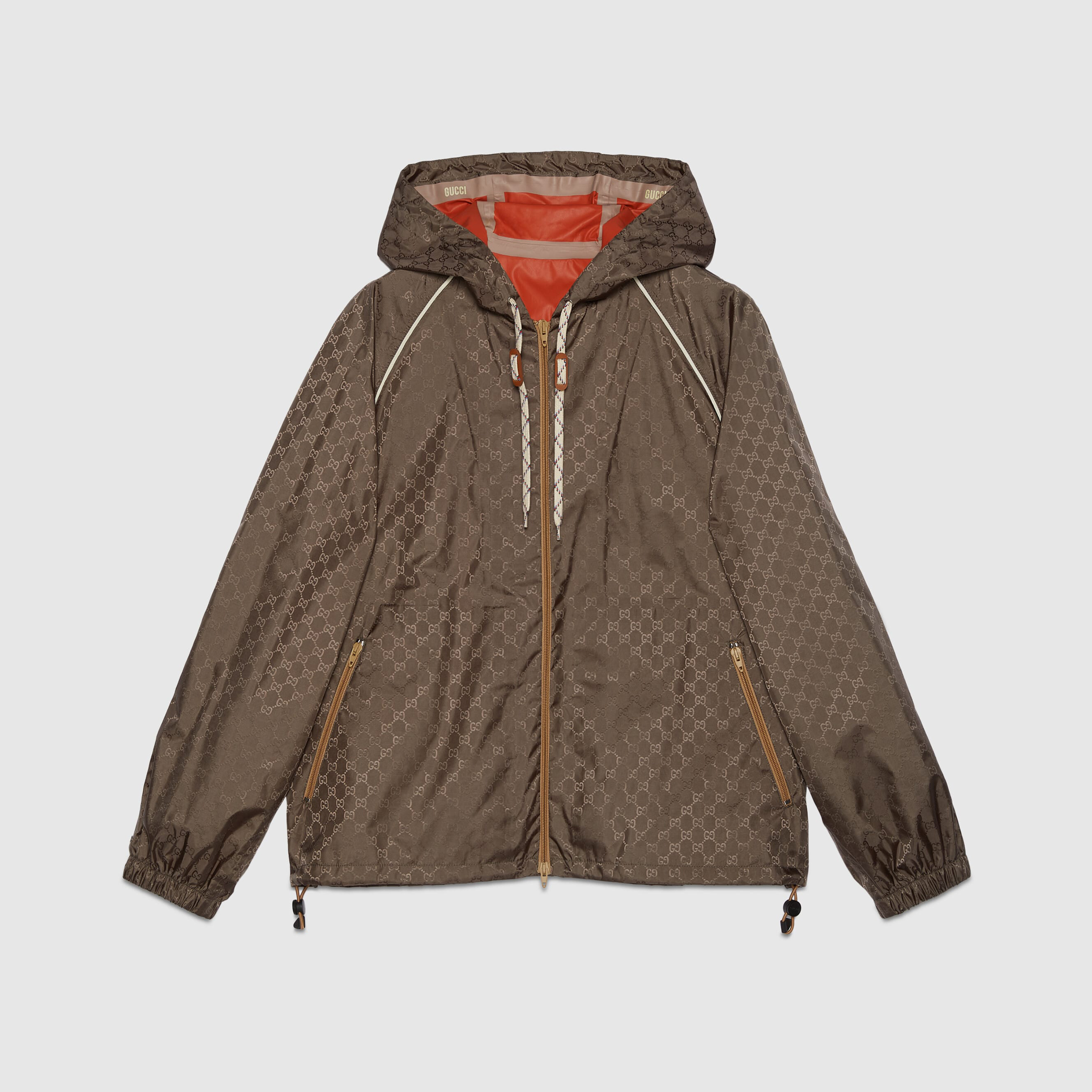 Gucci NIGO Woman Hooded Zipper Coat Jacket #nigo21439