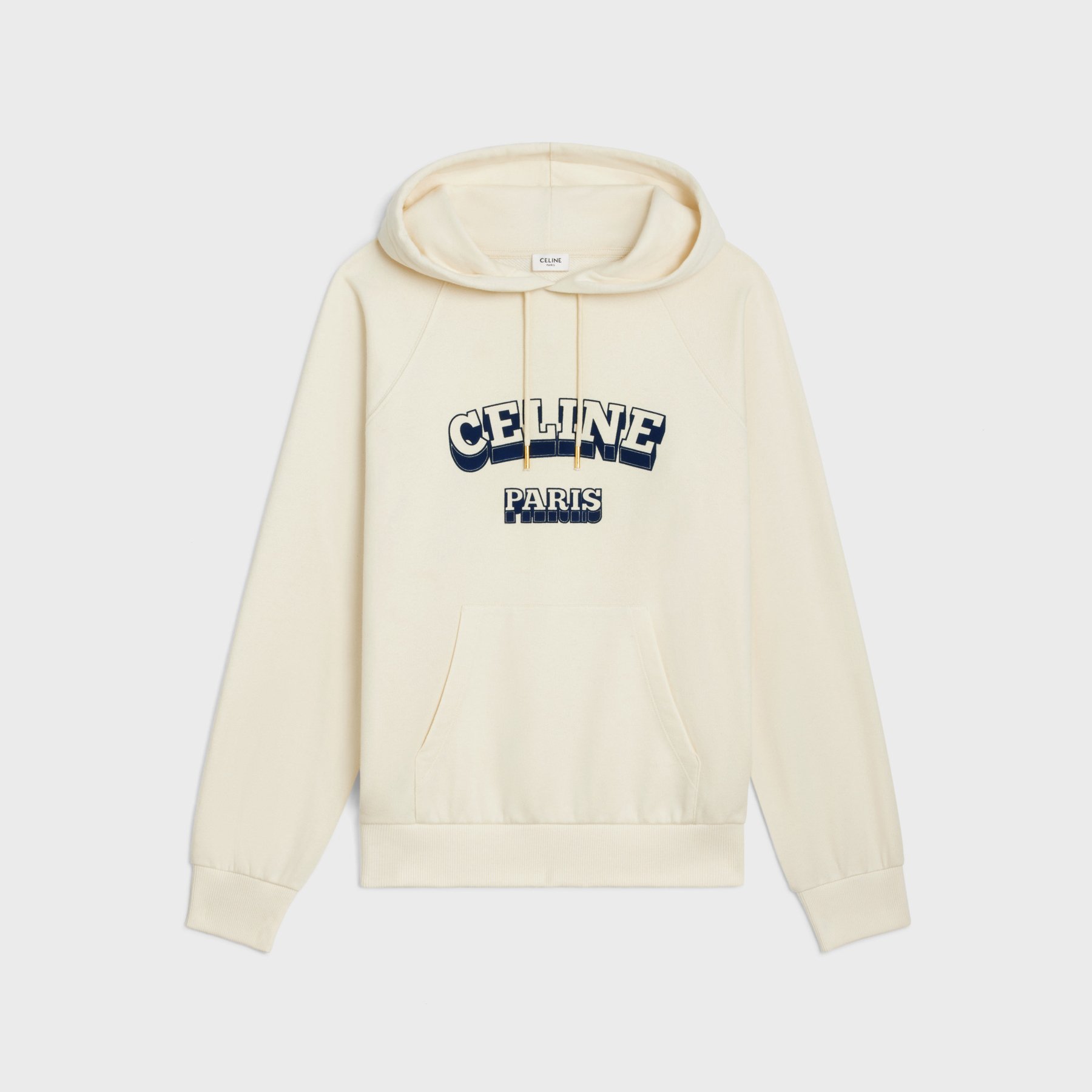 Celine NIGO Woman Beige Hooded Pullover #nigo21444