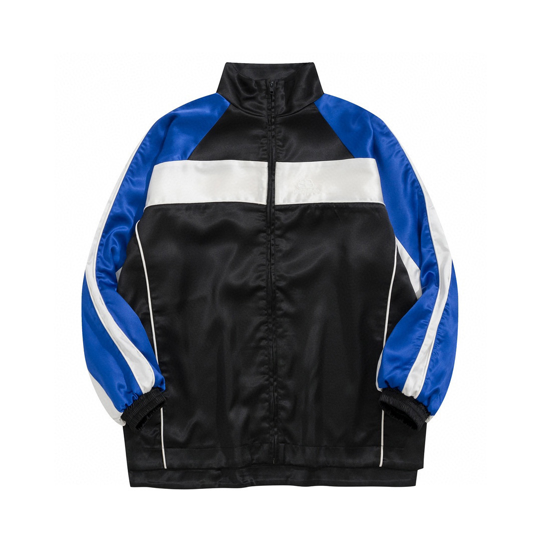 Balenciaga NIGO Man Long Sleeved Zipper Color Matching Jacket #nigo94978