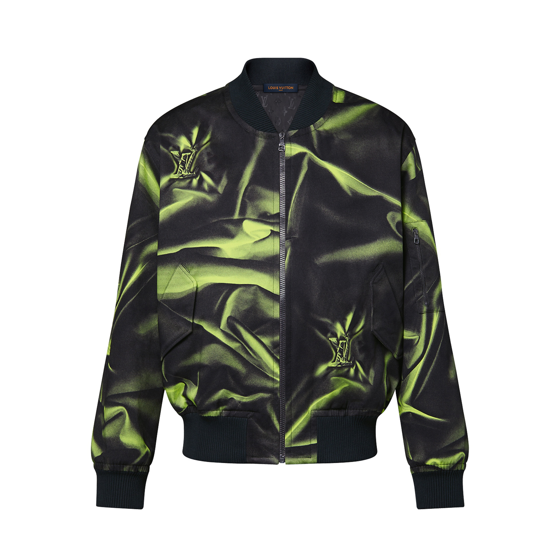 Louis Vuitton NIGO Man Black Printed Long Sleeved Jacket #nigo94982