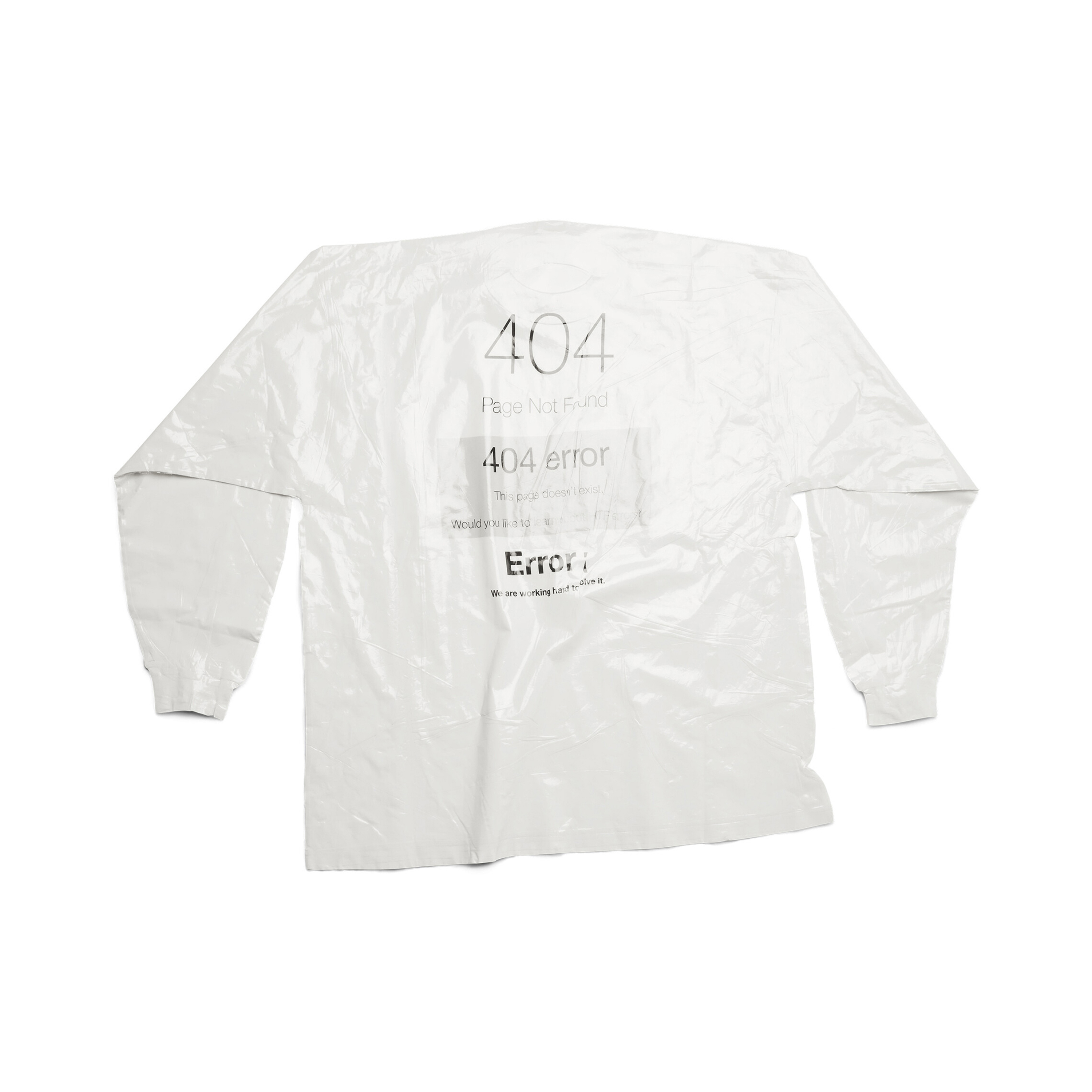 Balenciaga NIGO Man plastic long sleeve loading logo pullover #nigo94992