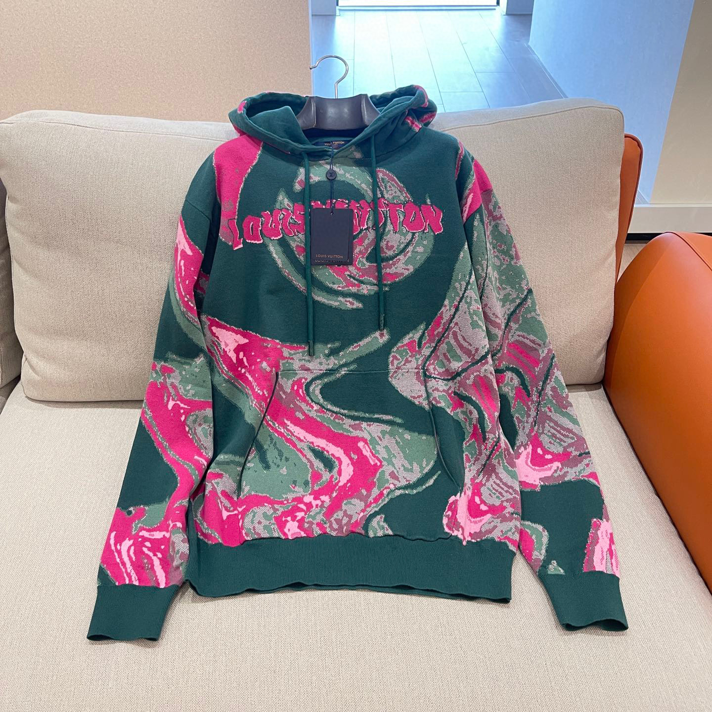 Louis Vuitton NIGO Woman Printed Halo Dyed Hoodie #nigo21438