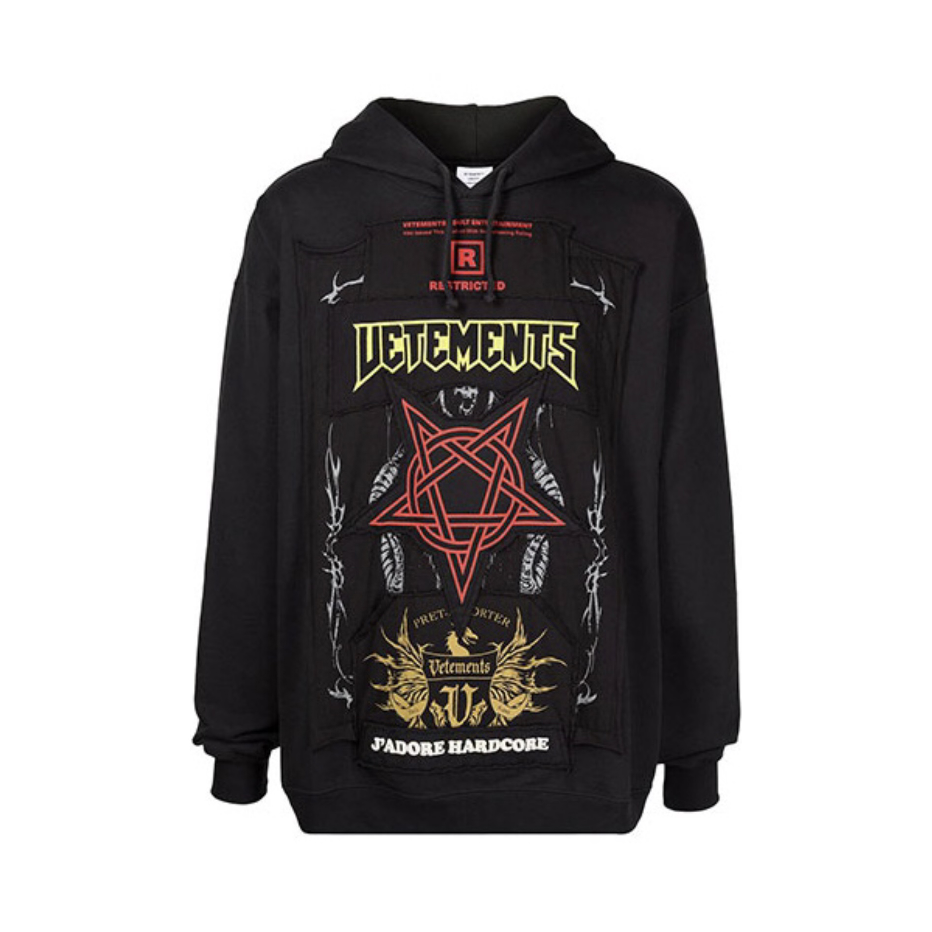 Vetements NIGO Man Patch Hooded Sweatshirt Pullover #nigo94996