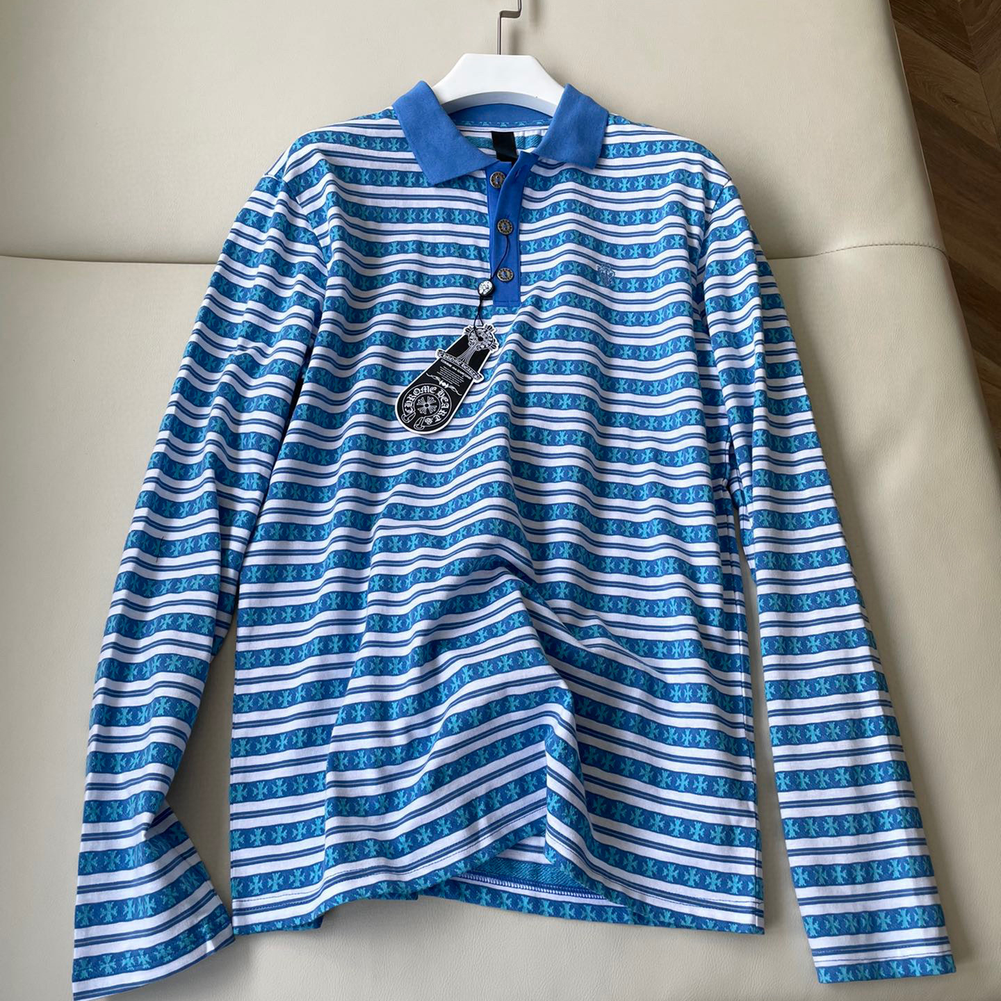 Chrome Hearts NIGO Woman Striped Long Sleeve Top #nigo21465