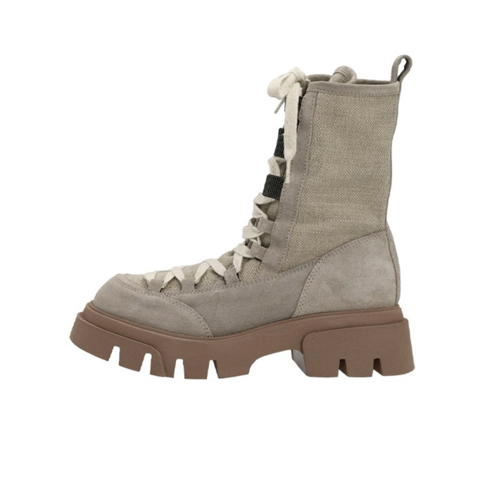 Brunello Cucinelli NIGO Women's Suede Casual Boots Shoes #nigo6264