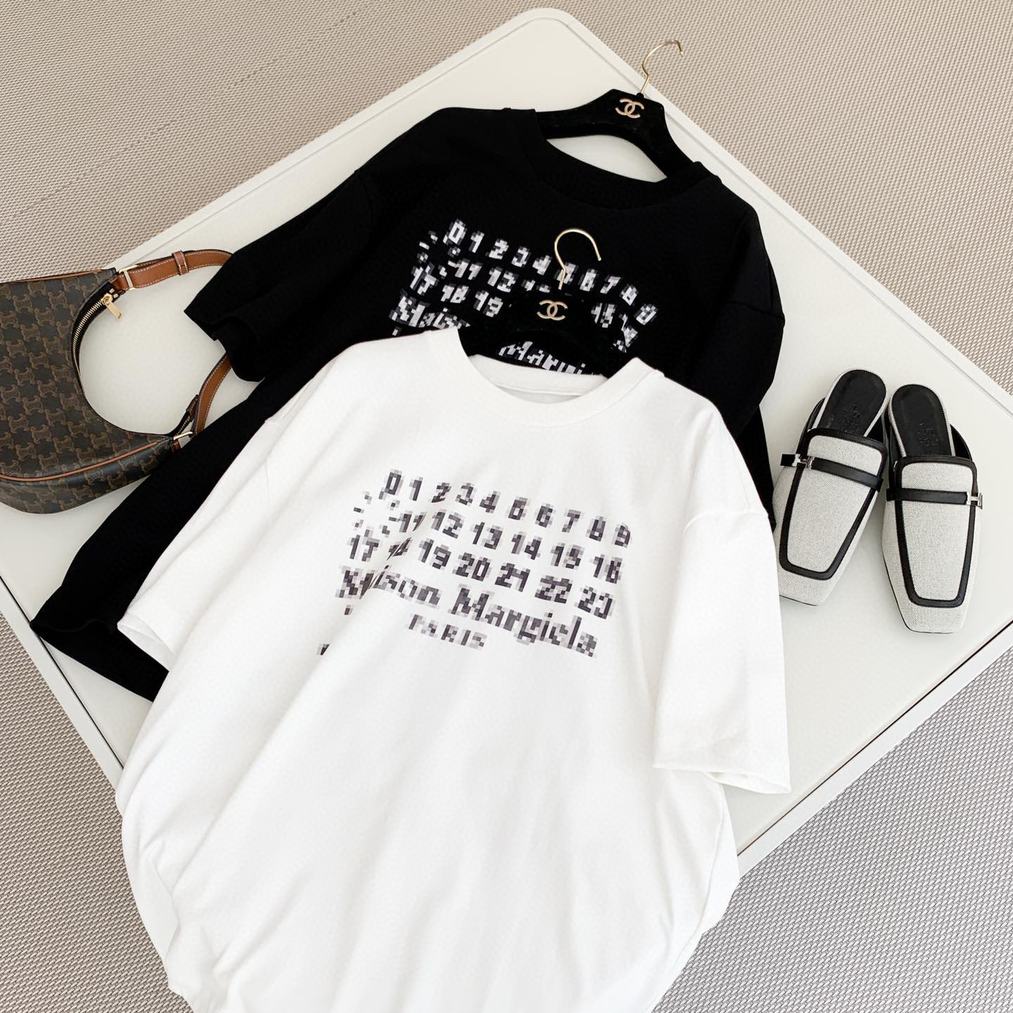 NIGO Maison Margiela Woman Summer Cotton Loose Letter Short Sleeve T-shirt #nigo21468