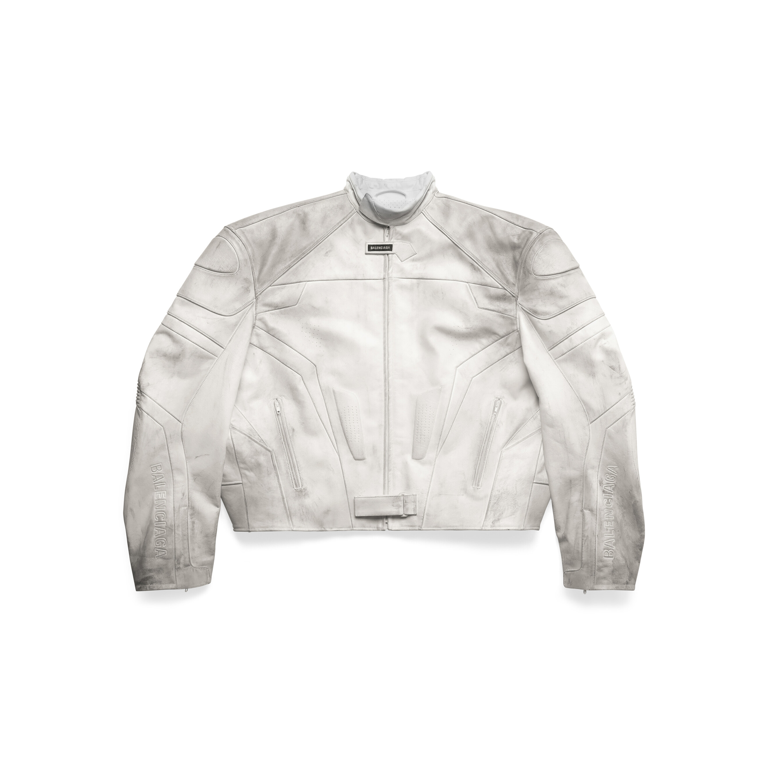 Balenciaga NIGO Man Long Sleeved Leather Jacket #nigo95120