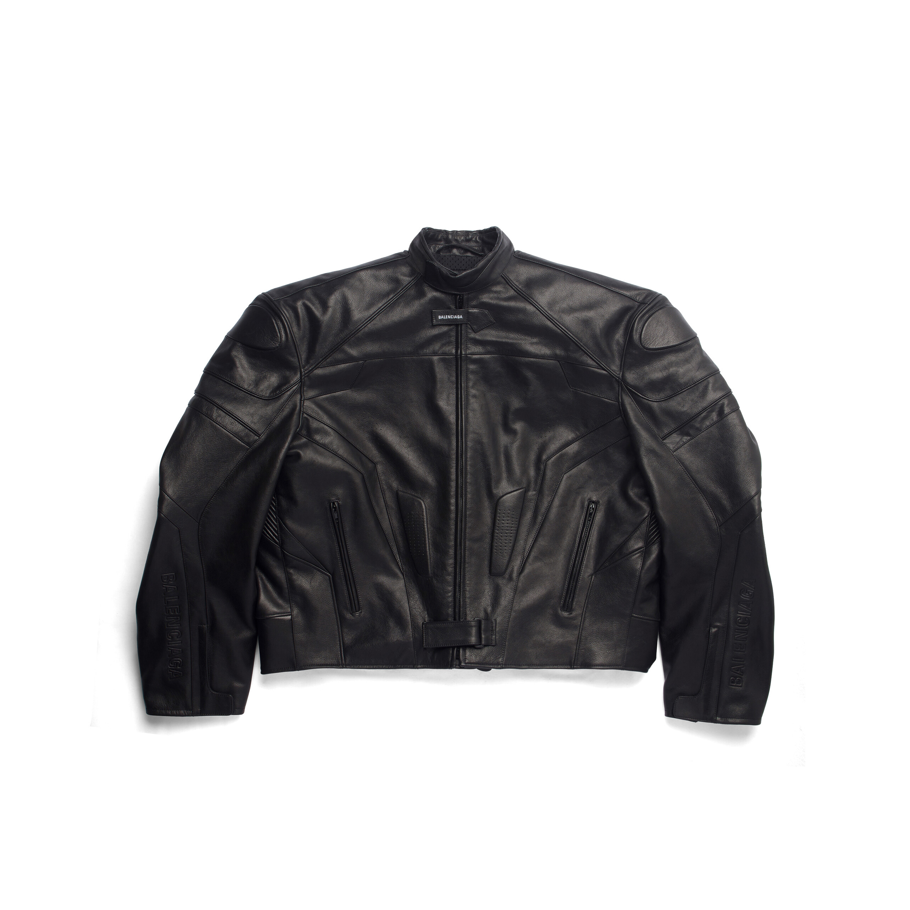 Balenciaga NIGO Man Long Sleeved Leather Jacket #nigo95120
