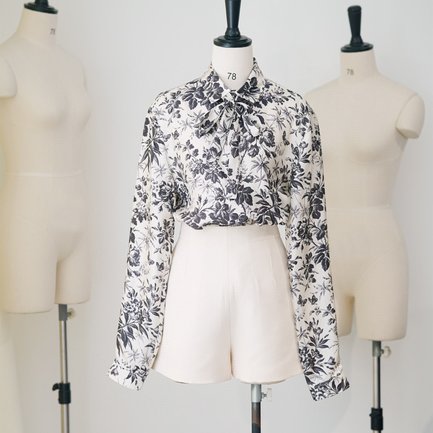 Gucci NIGO Woman Floral Long Sleeve Shirt Ngvp #nigo6267