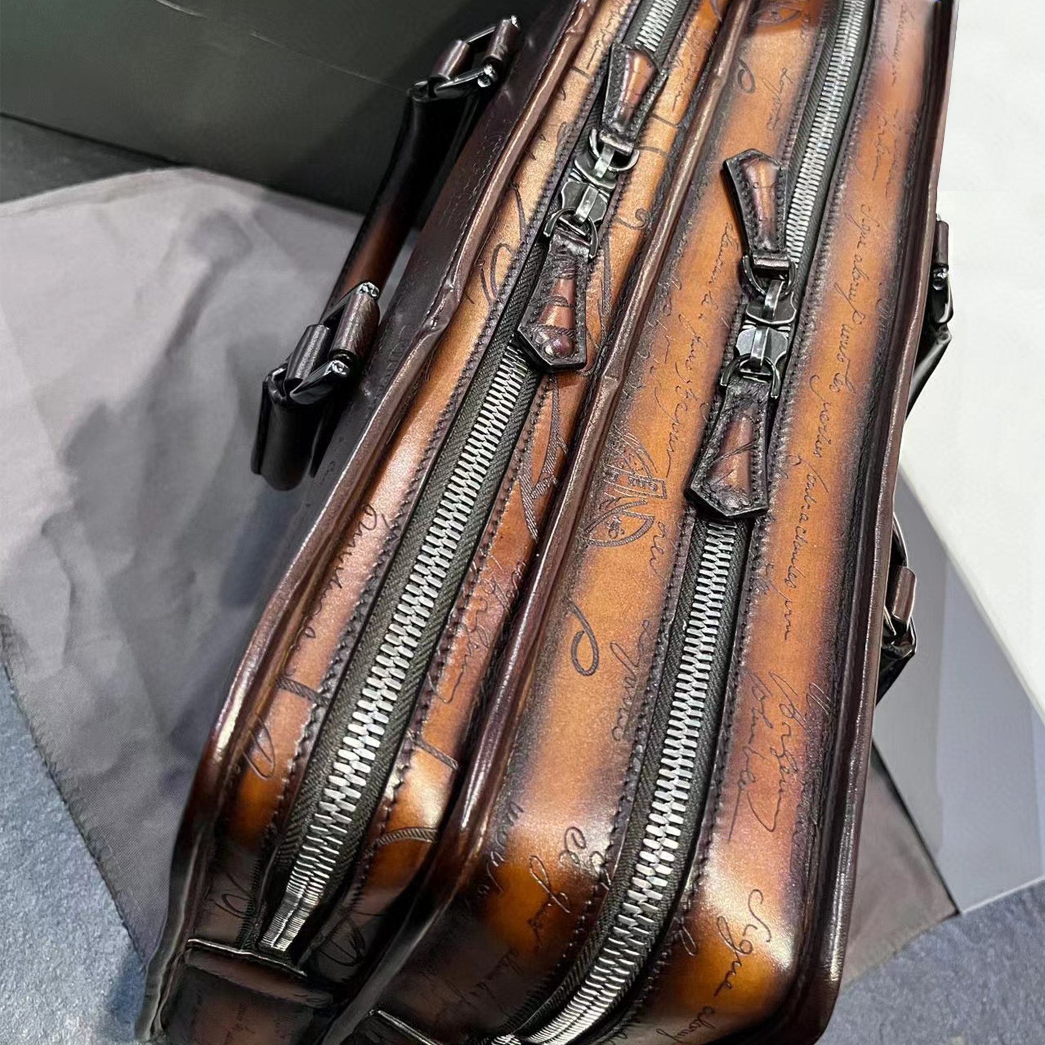 Berluti NIGO Leather Handbag Bags Ngvp #nigo5997