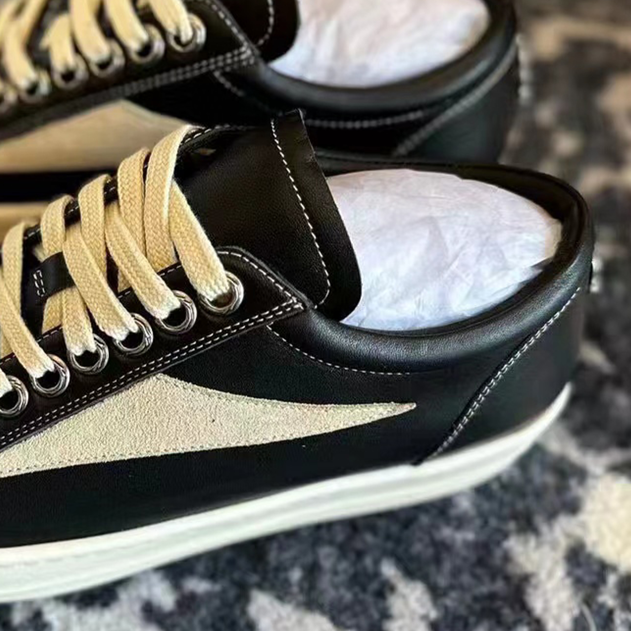 Rick Owens x Chrome Hearts NIGO Low Top Casual Shoes #nigo6227