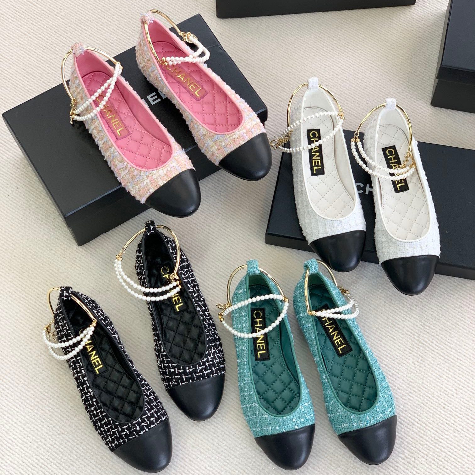 Chanel NGO Flat Bottomed Fashionable Shoes #nigo21471