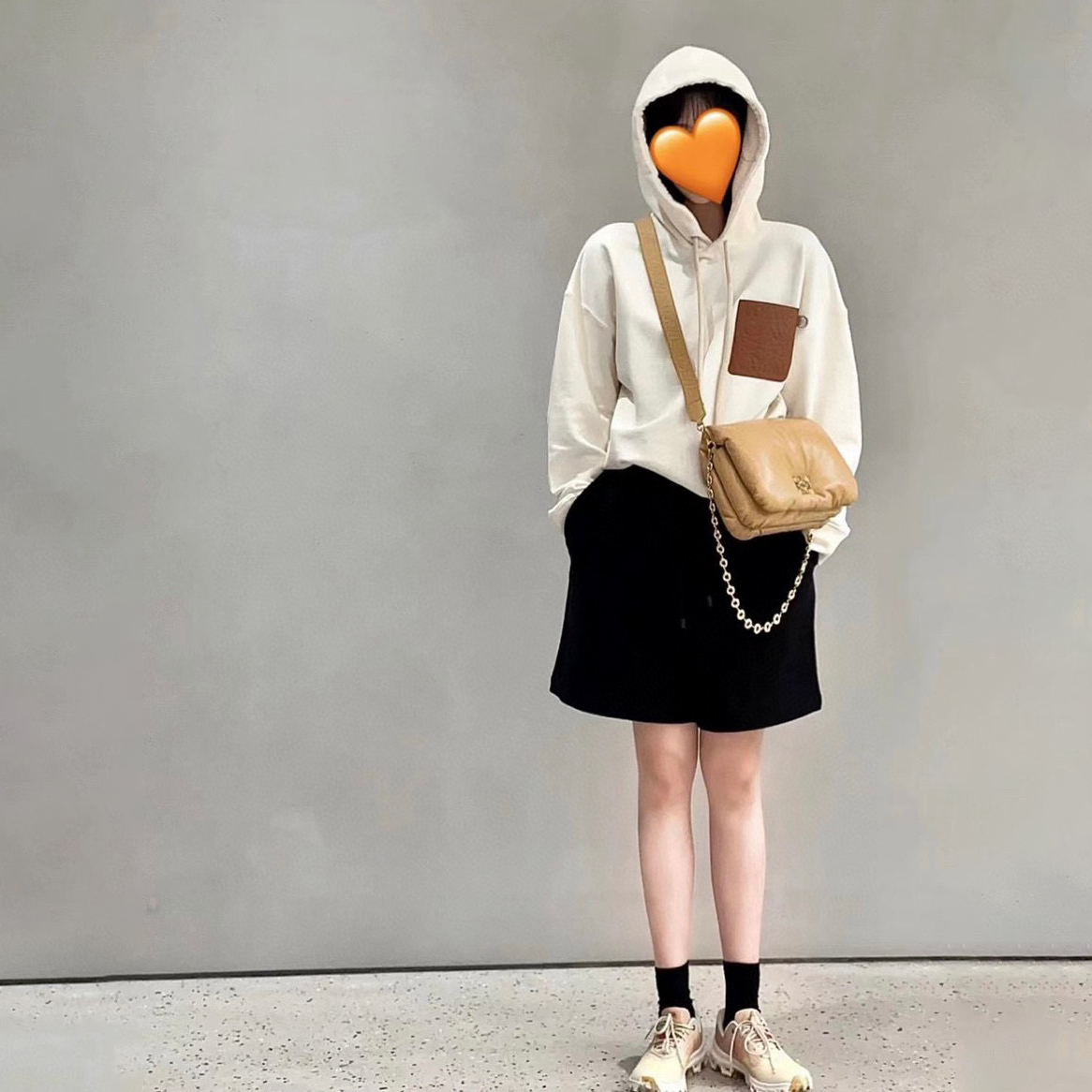 Loewe NIGO Woman Hooded Long Sleeve Pullover Sweater #nigo21476