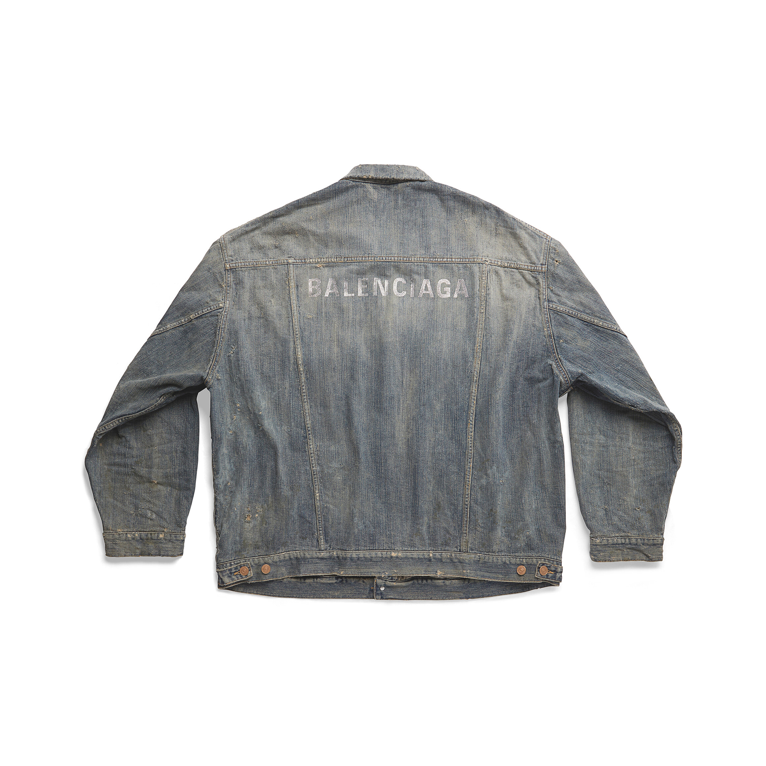 Balenciaga NIGO Man Light Blue Denim Jacket #nigo95125