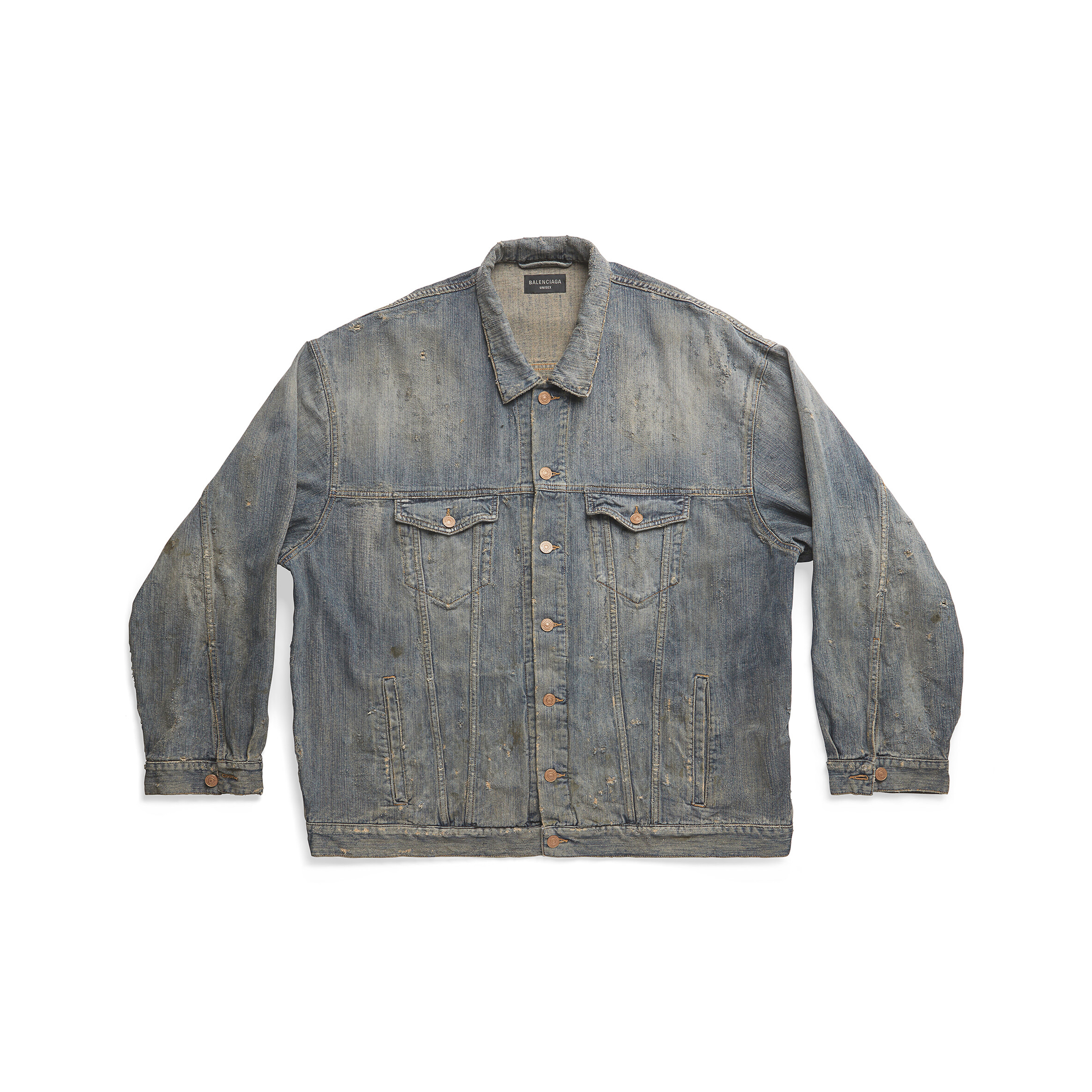 Balenciaga NIGO Man Light Blue Denim Jacket #nigo95125