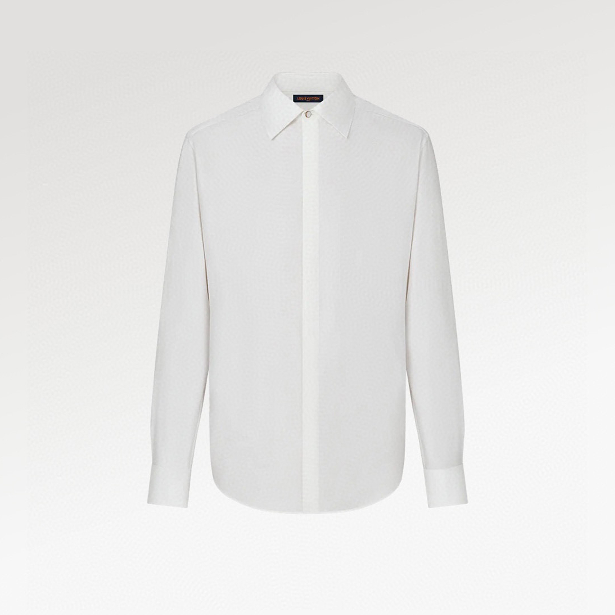 Louis Vuitton NIGO Woman White Long Sleeved Buttoned Shirt #nigo21492