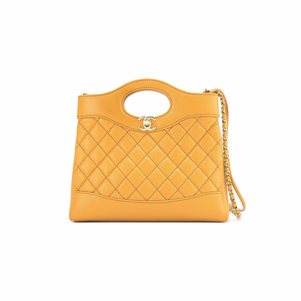 Chanel NIGO Leather Chain Handbag #nigo21497