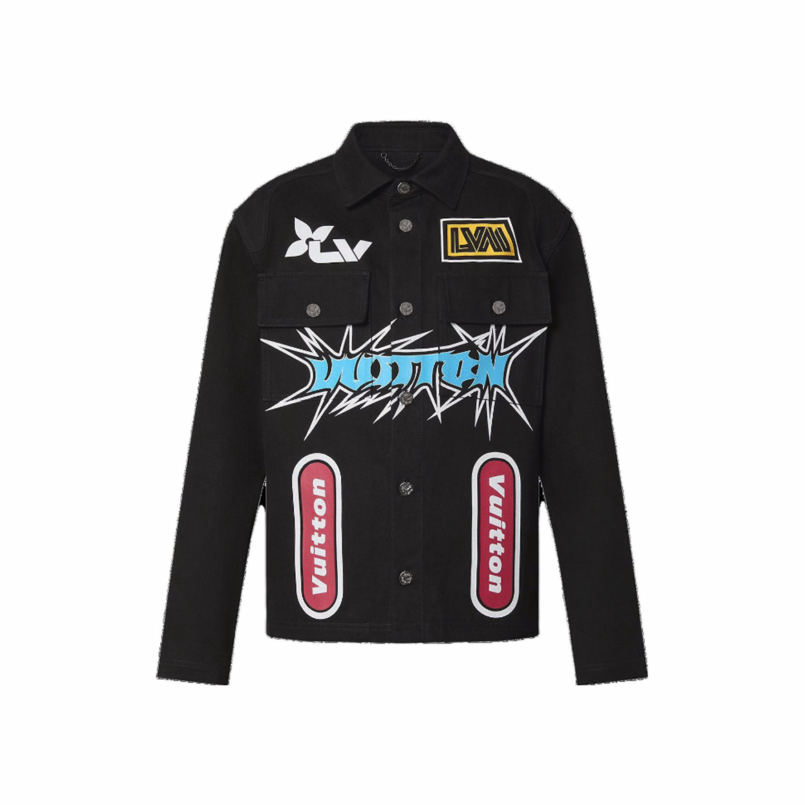 Louis Vuitton NIGO Man Graffiti Letter Button Jacket Trousers Pants Set Suit #nigo95134