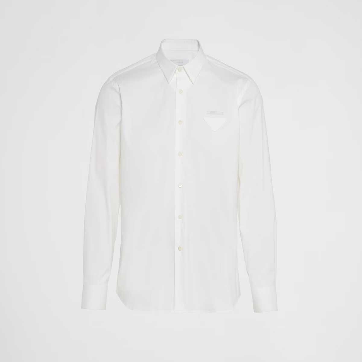 Prada NIGO Man Casual Cufflinks Long Sleeve Shirt #nigo95135