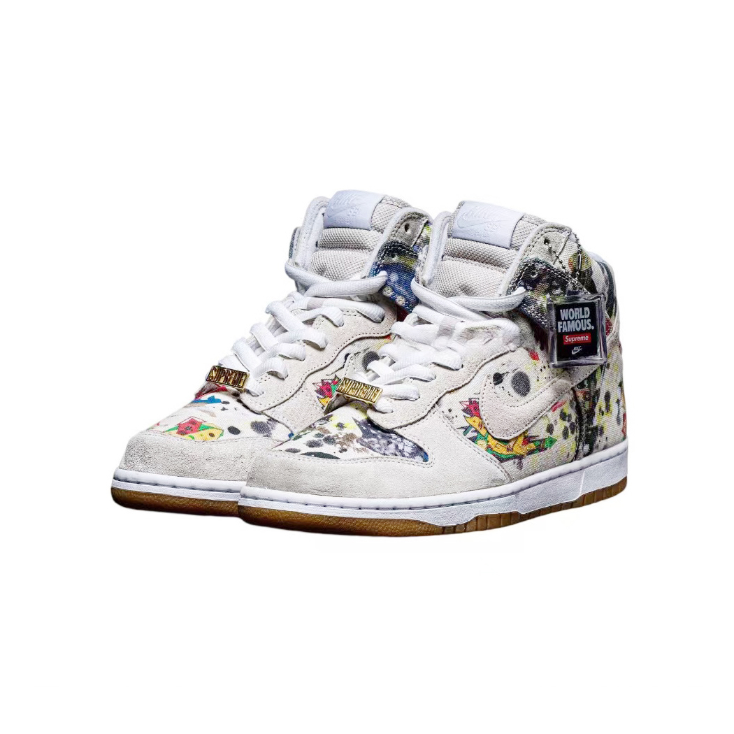 Supreme X Nike NIGO Canvas Casual Sneakers Board Shoes #nigo95138
