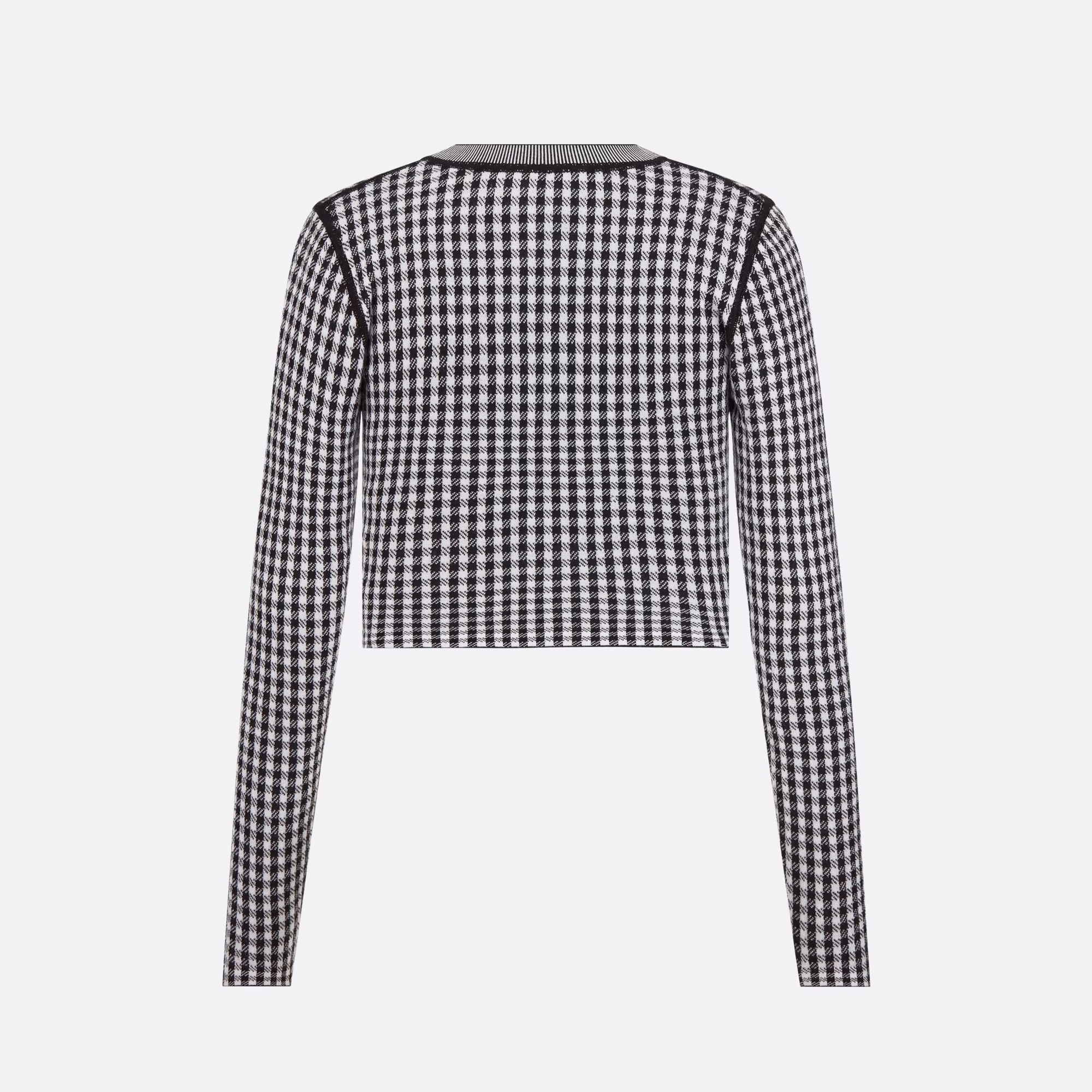 Dior NIGO Woman Knitted Long Sleeved Cardigan Strap Vest Two-Piece Set #nigo21513