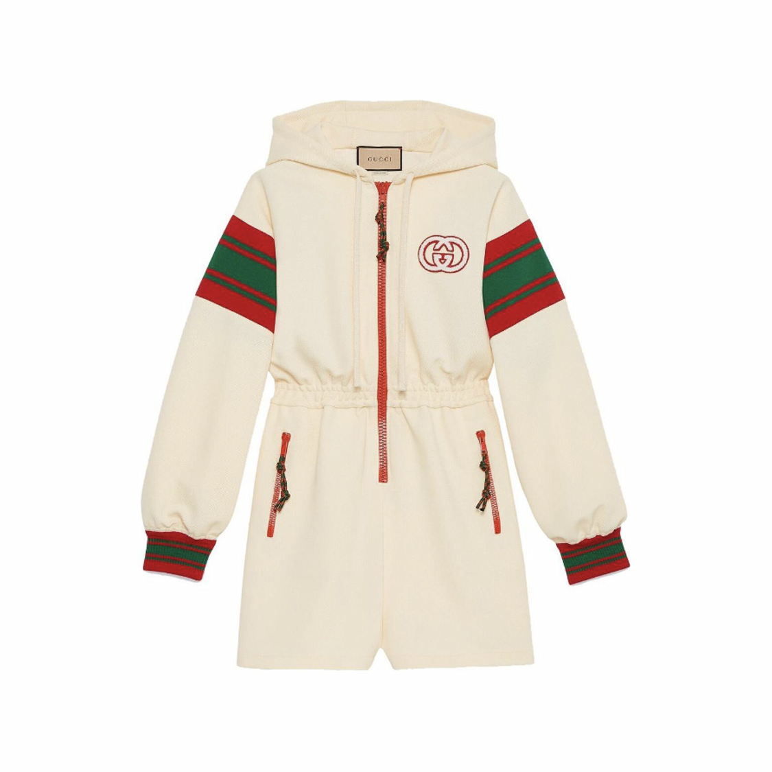 Gucci NIGO Woman Long Sleeved Hooded Jumpsuit #nigo21518