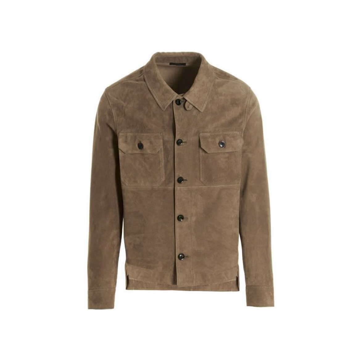 Tom Ford NIGO Man Sheepskin Suede Casual Leather Jacket #nigo95133