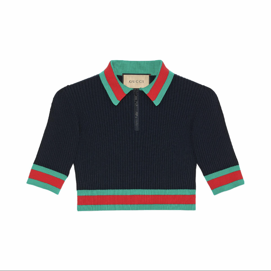 Gucci NIGO Woman Black Slim Fit Polo Short Sleeve Set #nigo21519