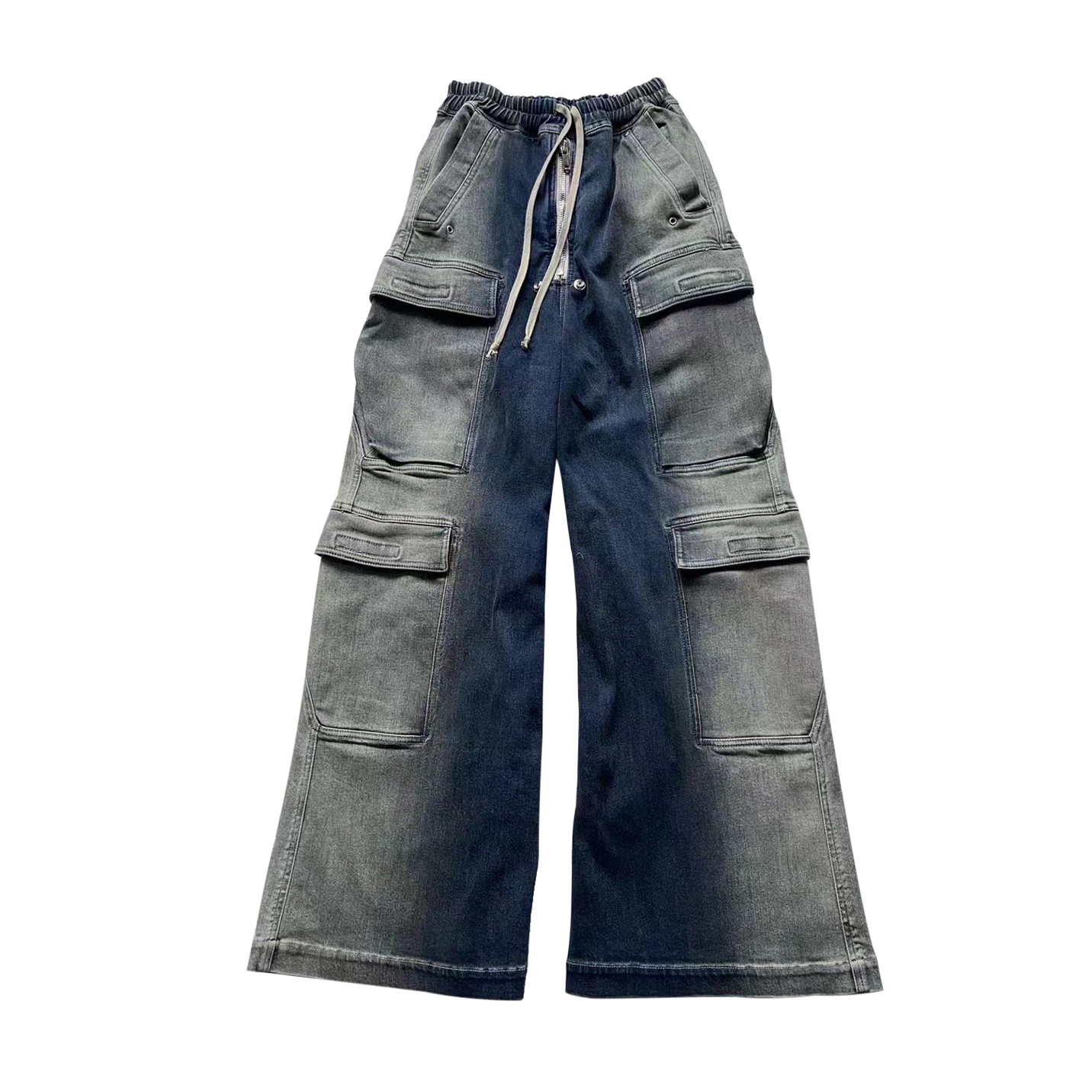 Rick Owens NIGO Woman Gradient Workwear Jeans Pants Ngvp #nigo6284