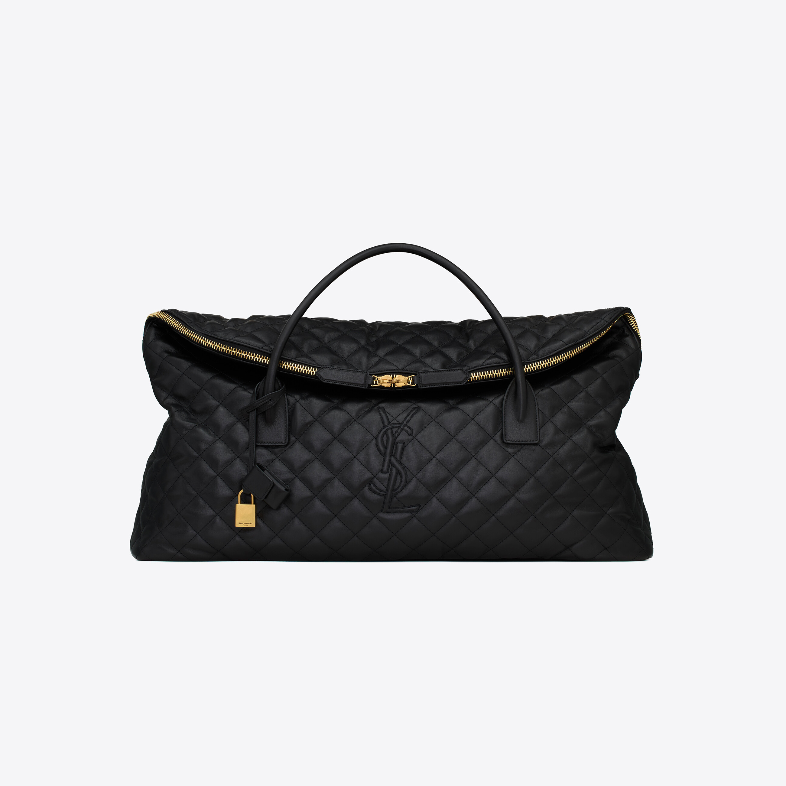 Saint Laurent NIGO Quilted Leather Travel Bag Handbag #nigo57398