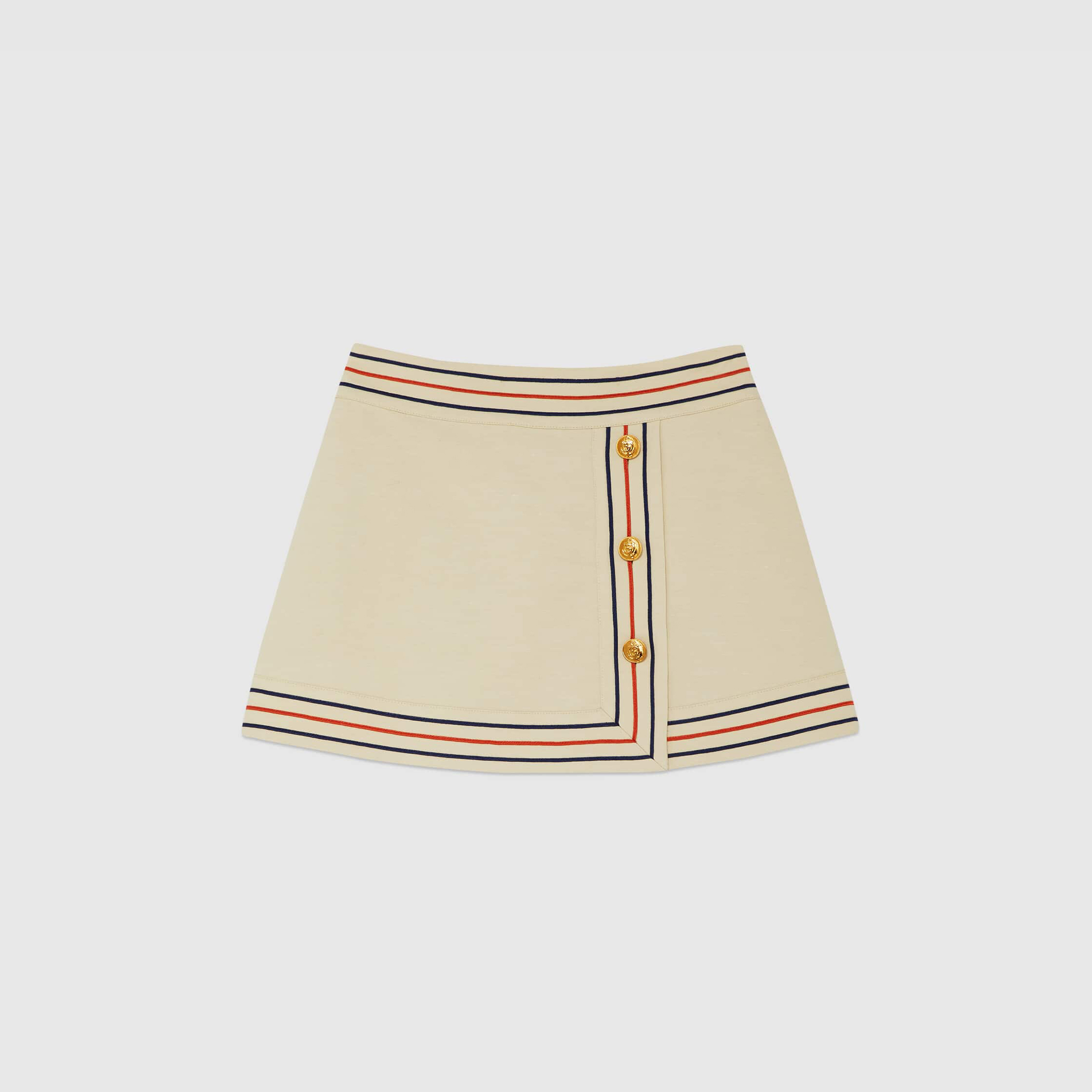 Gucci NIGO Woman Summer Buckle Up Short Sleeved Half Length Short Skirt Set #nigo21541