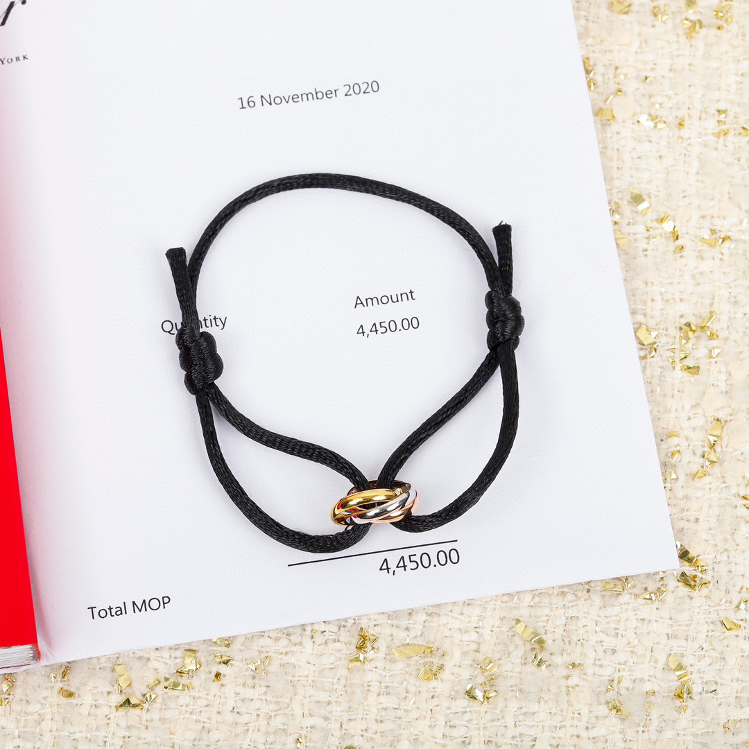 Cartier NIGO Woven Rope Buckle Bracelet Accessories #nigo21544