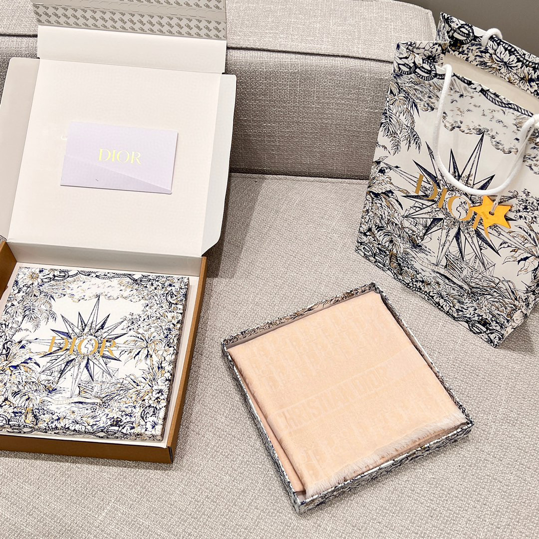 Dior NIGO Printed Long Scarf Accessories #nigo21538