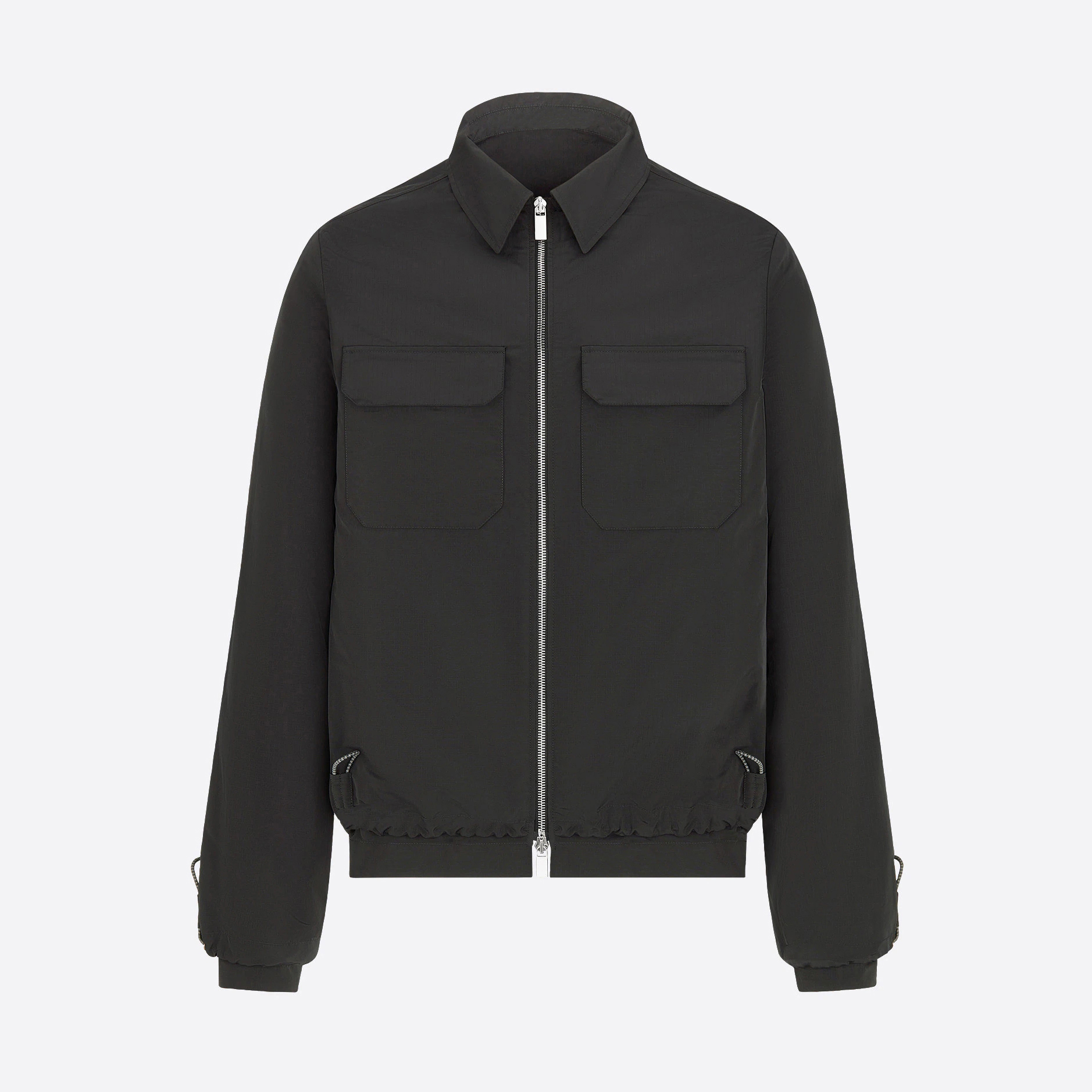 Dior NIGO Man Drawstring Cuff Zip Solid Jacket #nigo7458