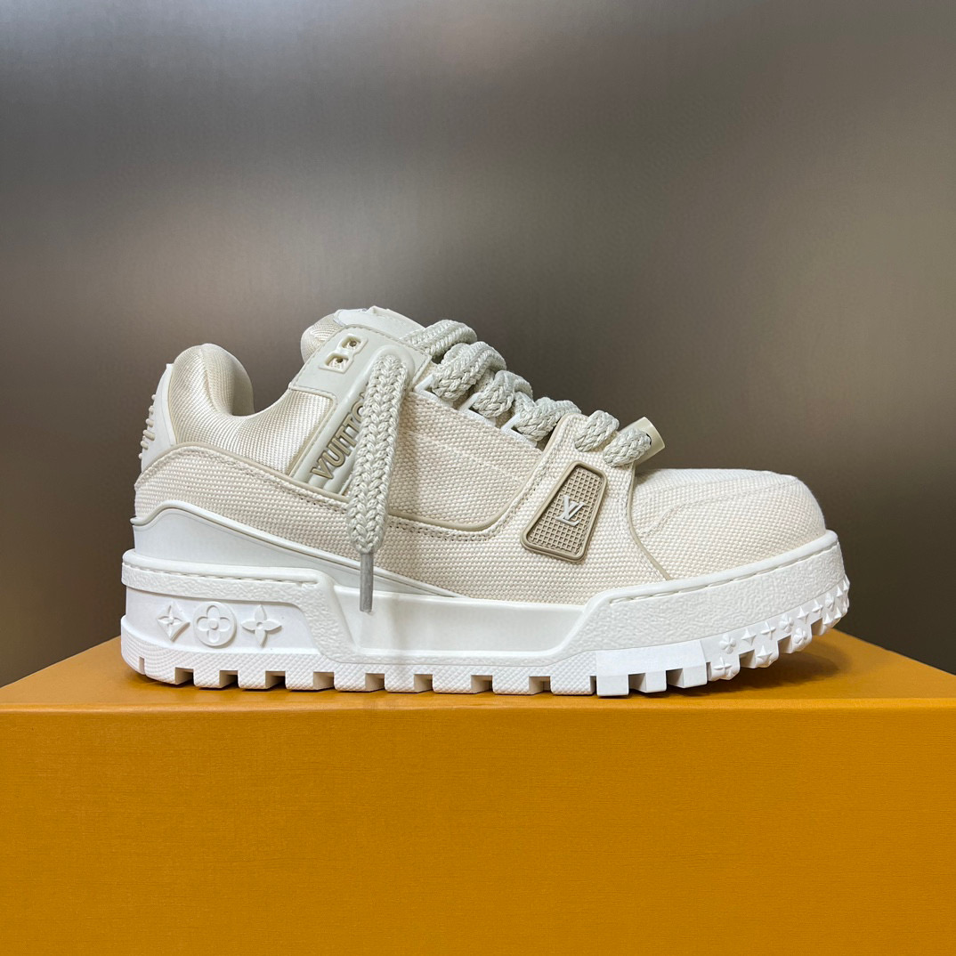 Louis Vuitton NIGO Ribbon breathable mesh sneakers sports #nigo57522