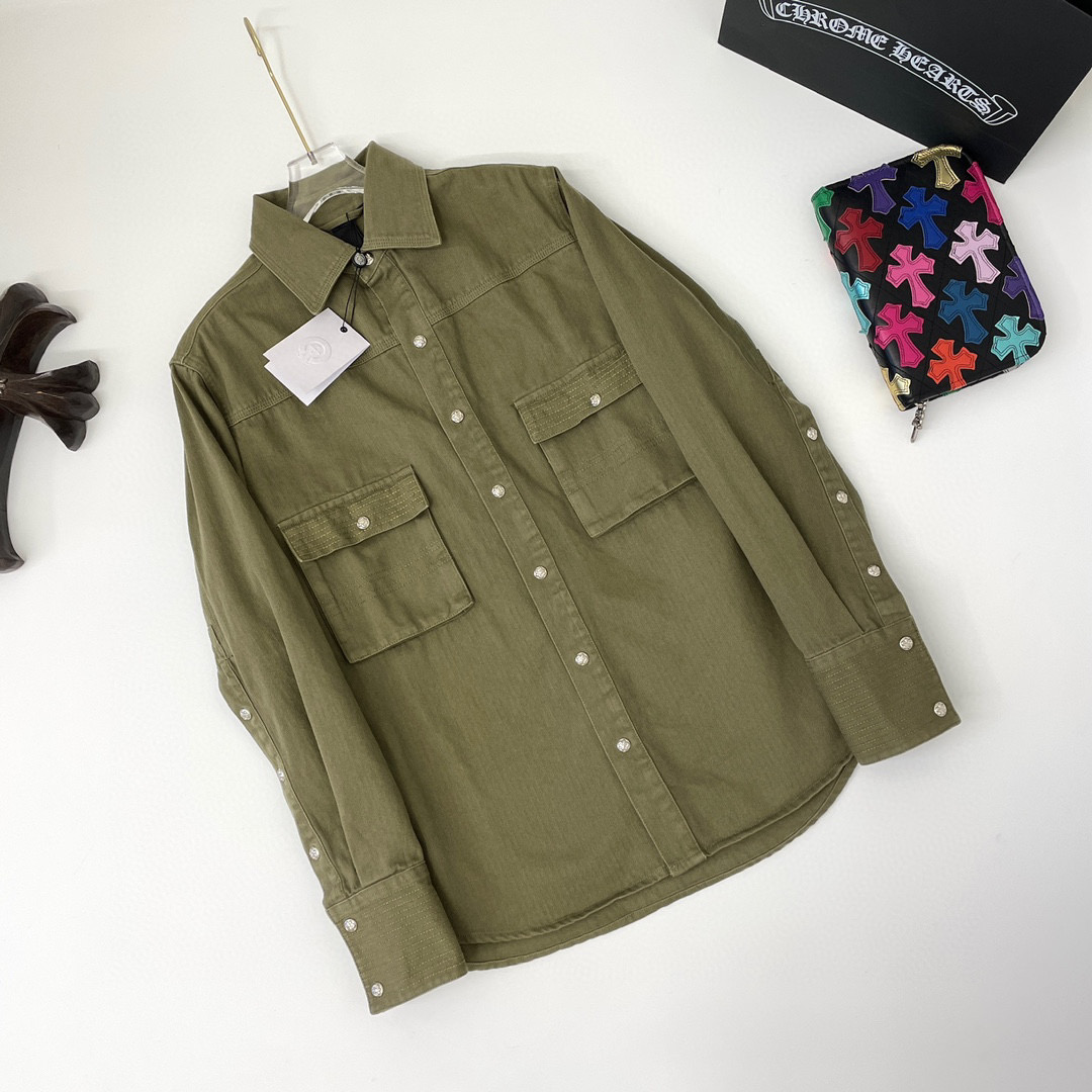 Chrome Hearts NIGO Long Sleeve Shirt Jacket #nigo95181