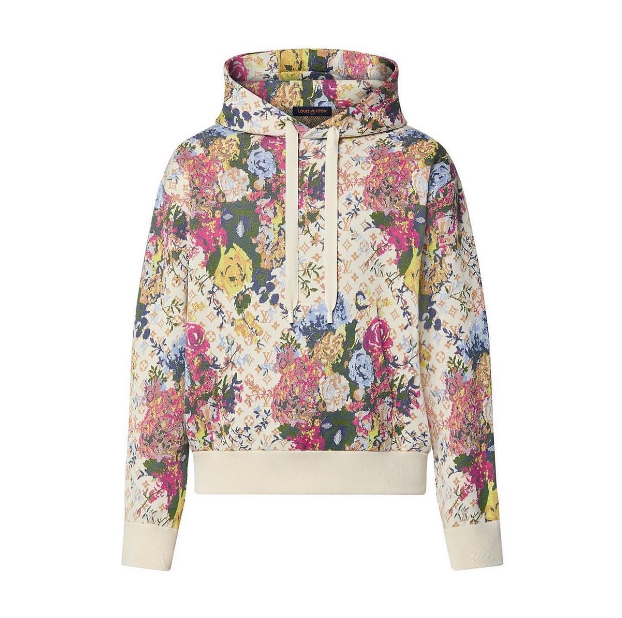 Louis Vuitton Floral Jacquard Hooded Sweatshirt #nigo7171