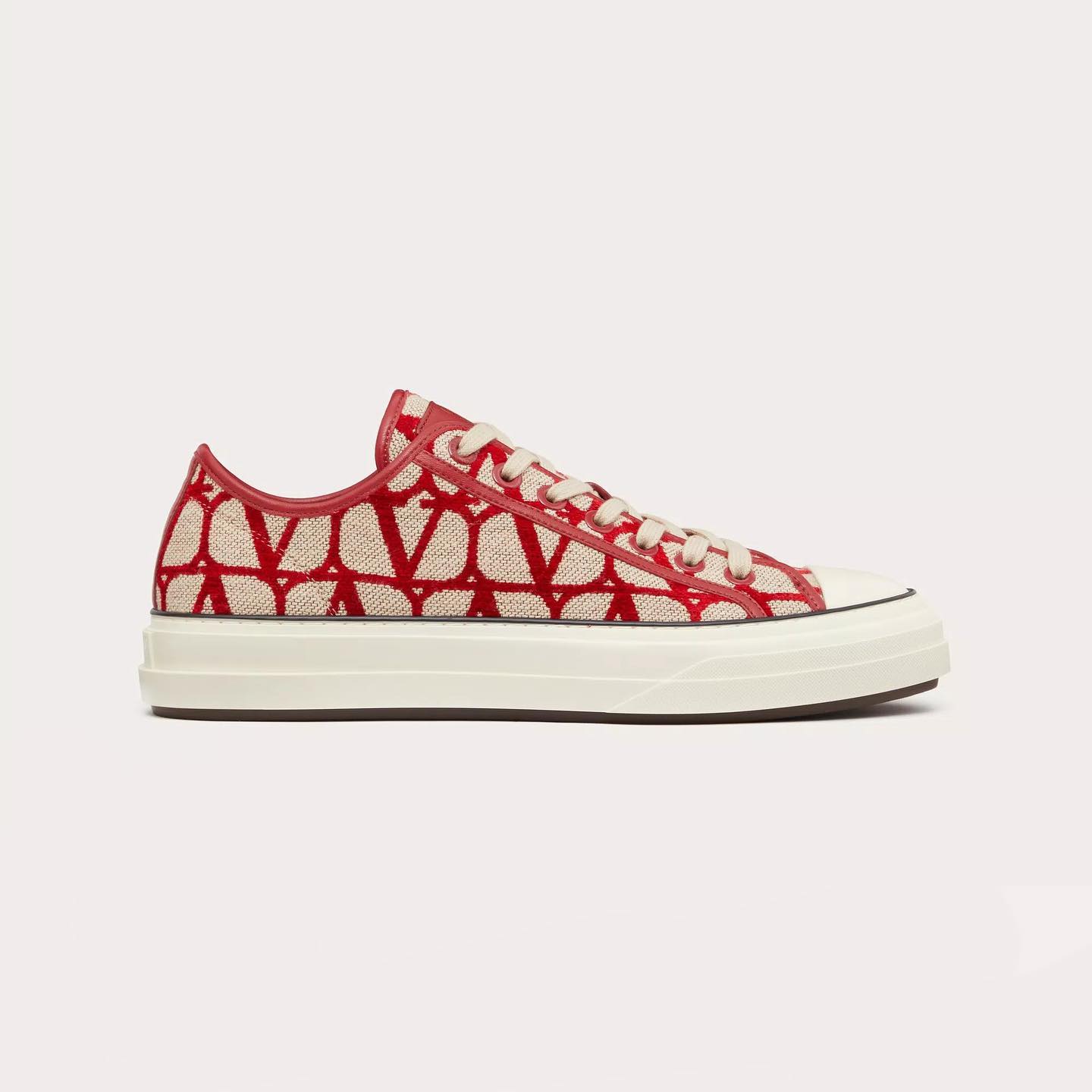 Valentino NIGO Alphabet Canvas Shoe Board Sneakers Shoes #nigo94513