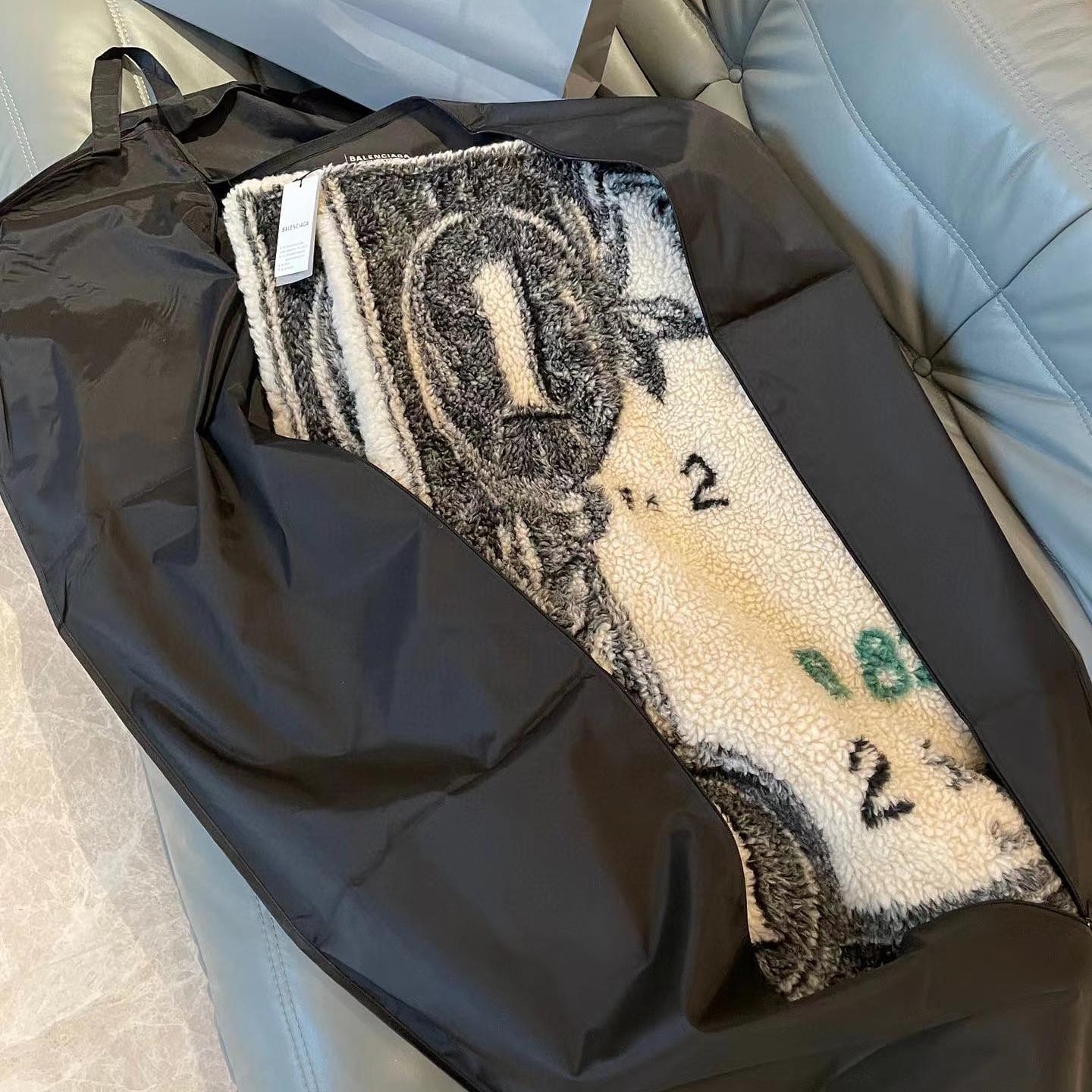 Balenciaga Wool Shawl Blanket Scarf #nigo3474