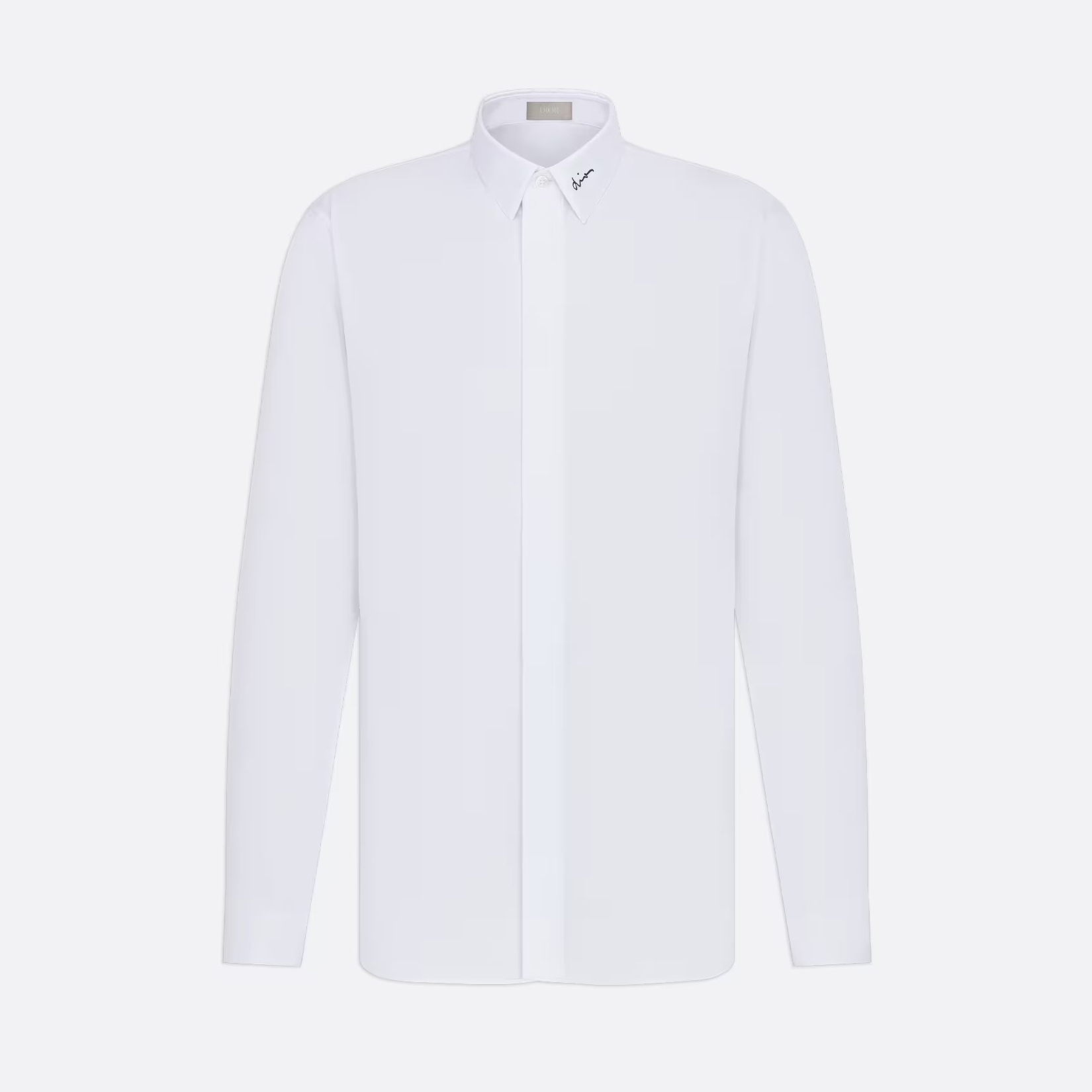 Dior NIGO Pure White Long Sleeve Shirt #nigo95167