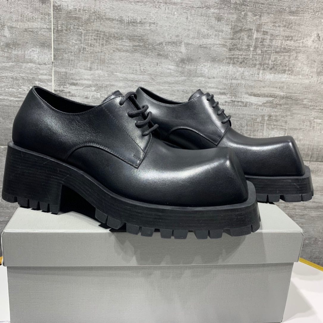 Balenciaga NIGO Men's Trooper Derby Trooper Derby In Calfskin Shoes #nigo7913