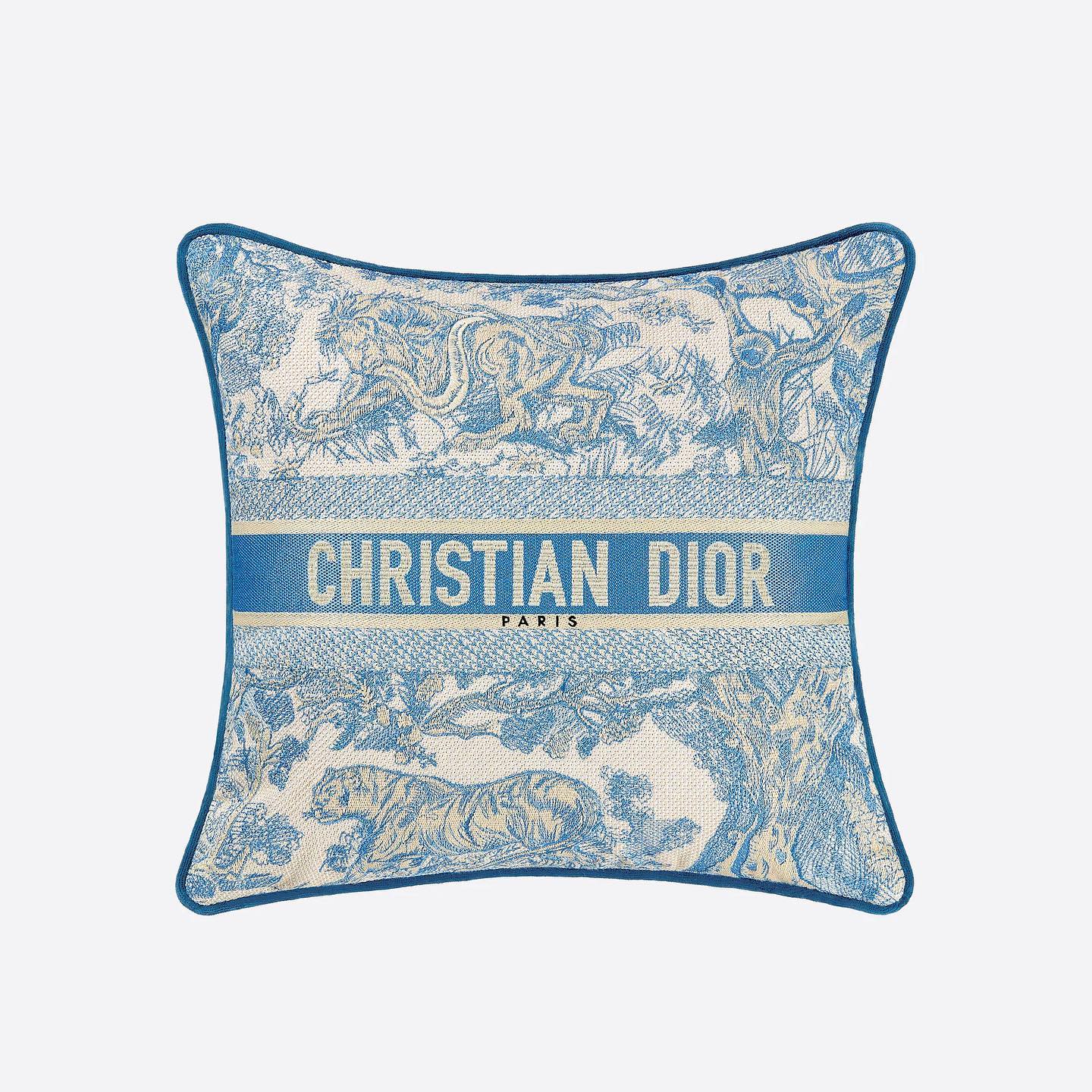 Embroidered Square Pillow Upholstered Sofa Ornaments #nigo3499