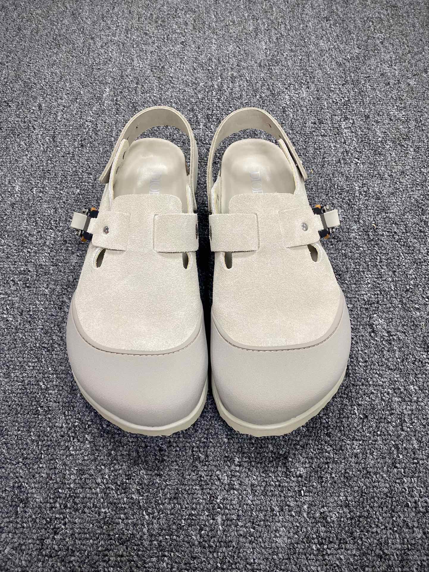 Dior NIGO Woolen Leather Sandals Slippers Shoes #nigo94579